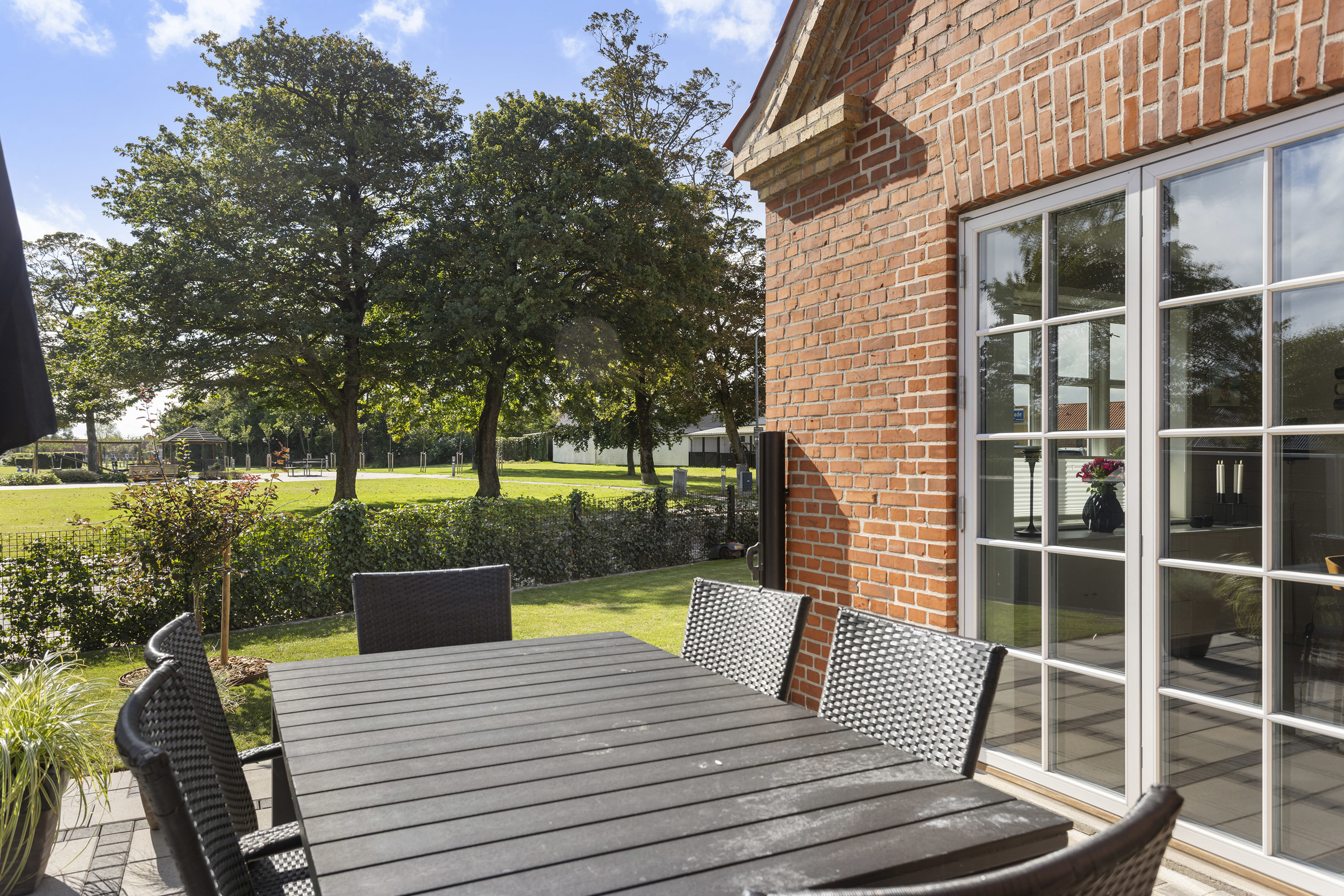 Fremhævet terrasse billede i fuldskærmstilstand. Billede af Søndergade 39, 9300 Sæby