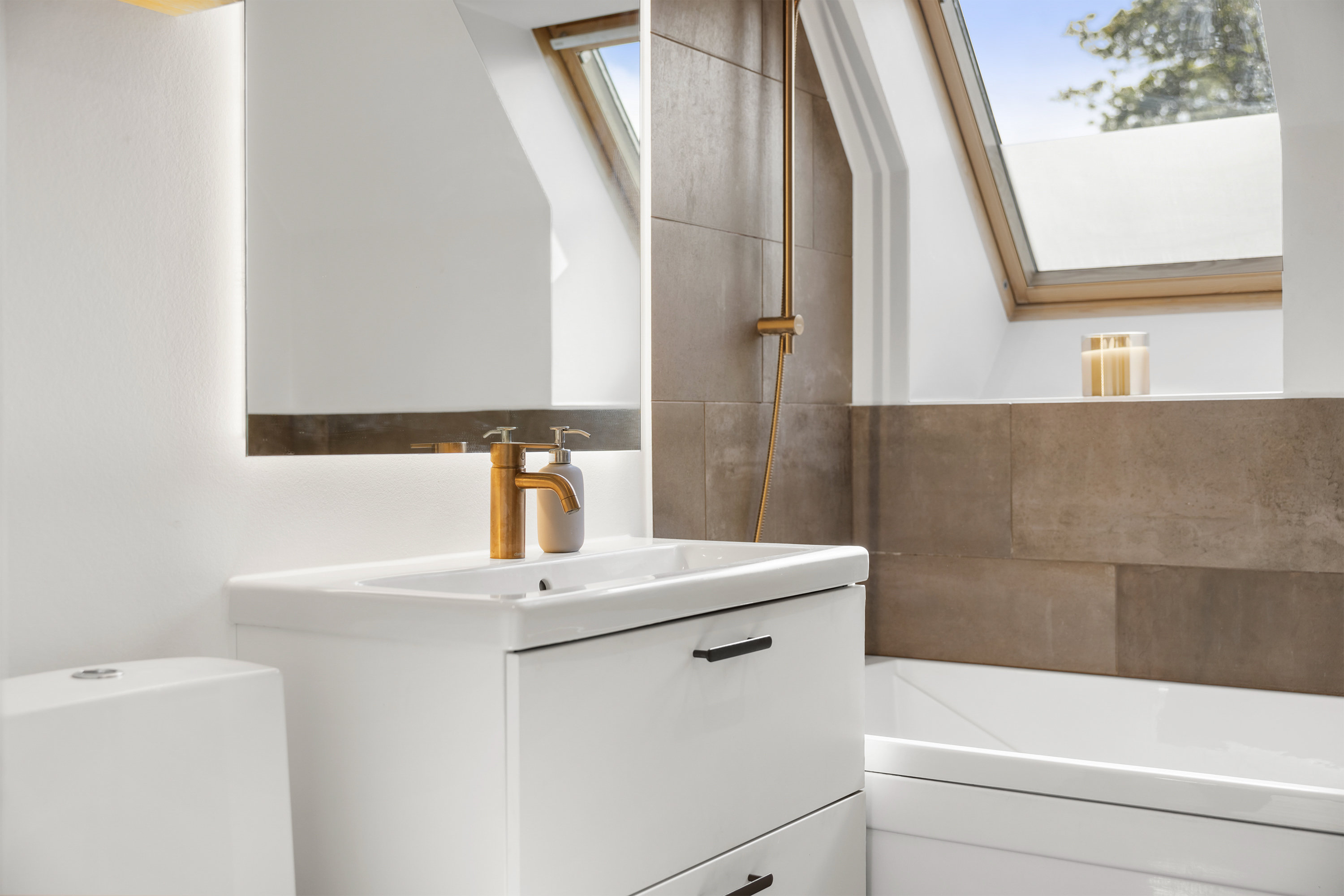 Fremhævet badeværelse billede i fuldskærmstilstand. Billede af Søndergade 39, 9300 Sæby