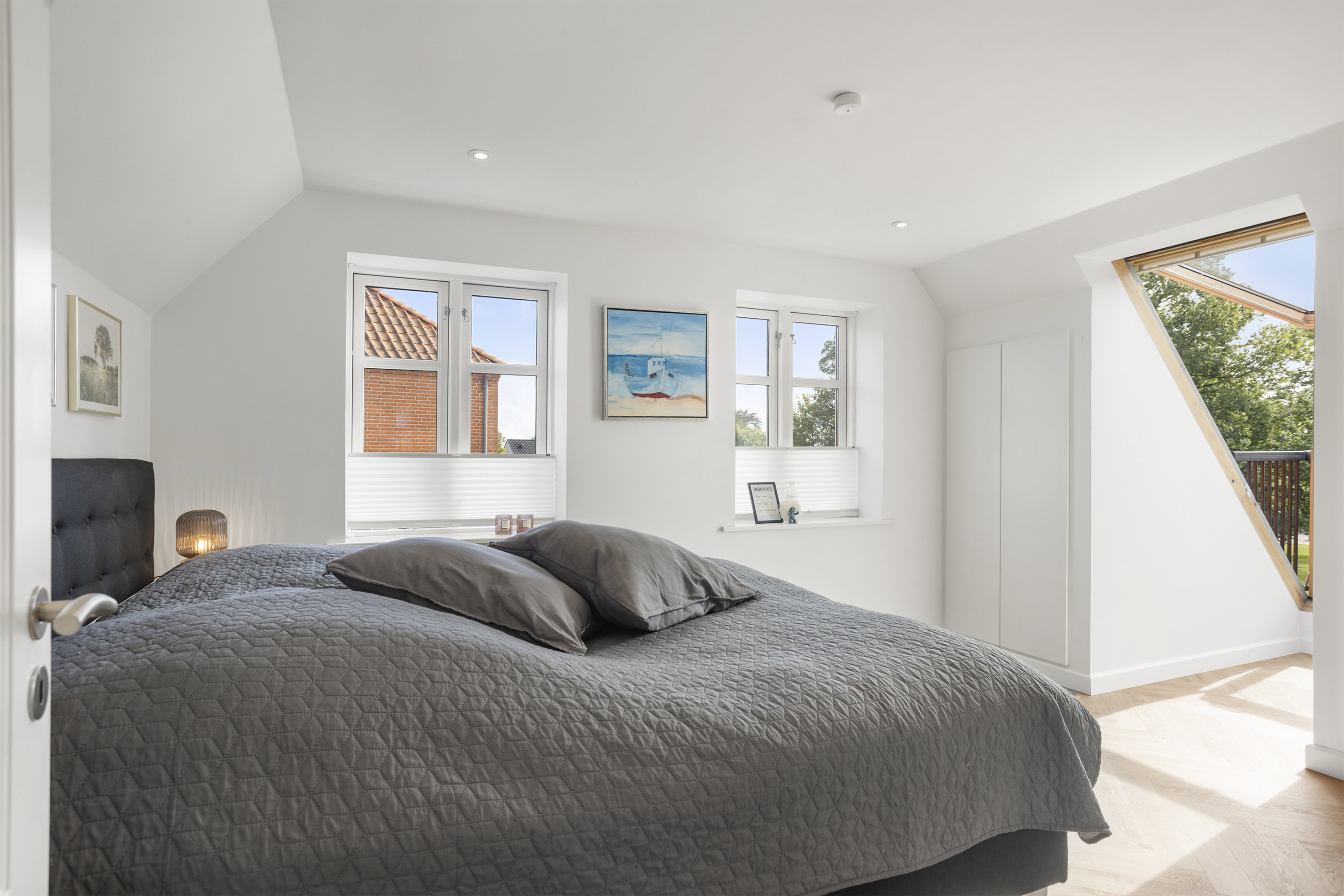 Fremhævet soveværelse billede i fuldskærmstilstand. Billede af Søndergade 39, 9300 Sæby