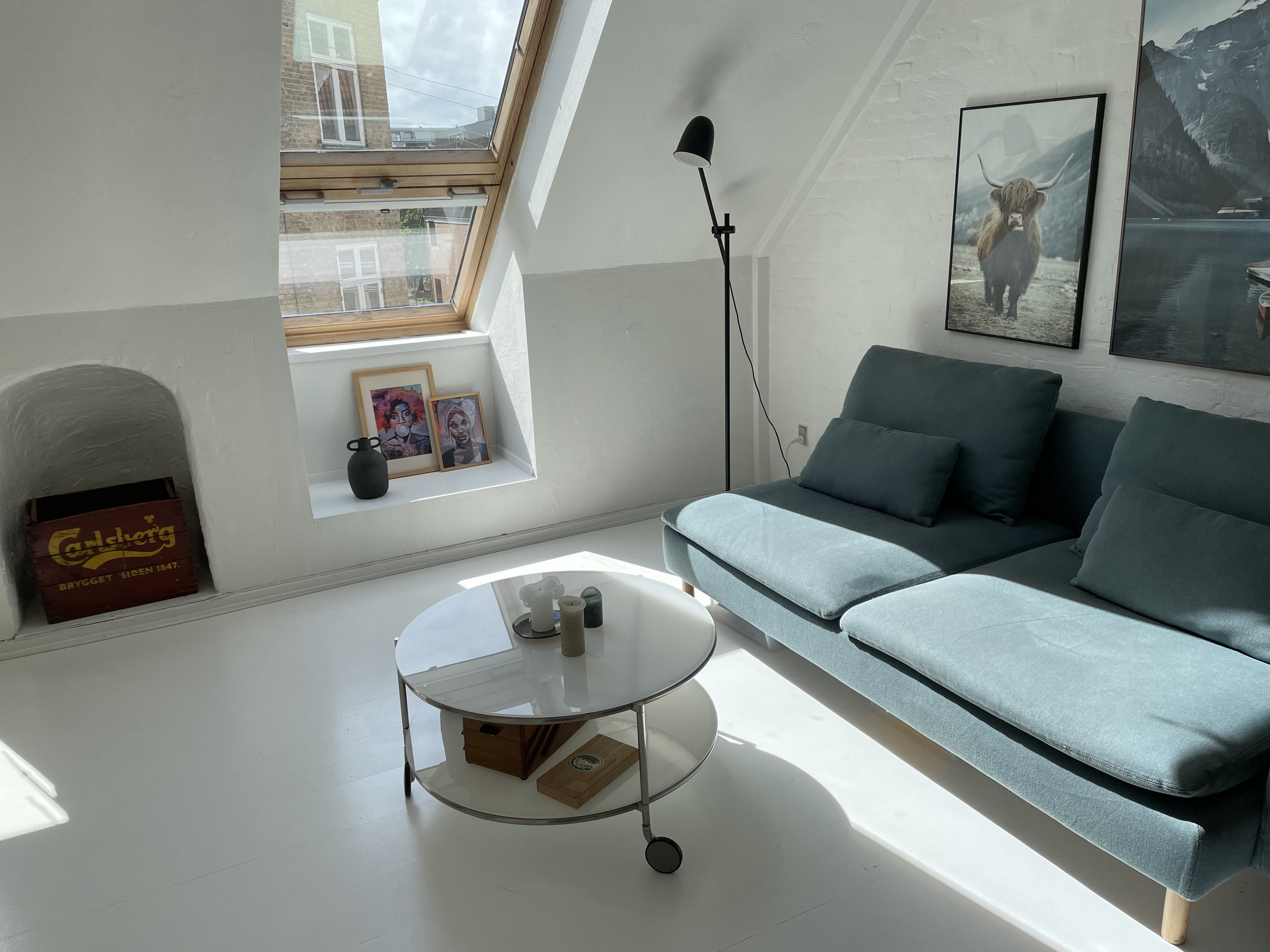 Fremhævet stue billede i fuldskærmstilstand. Billede af Kayerødsgade 9, 2. th., 9000 Aalborg