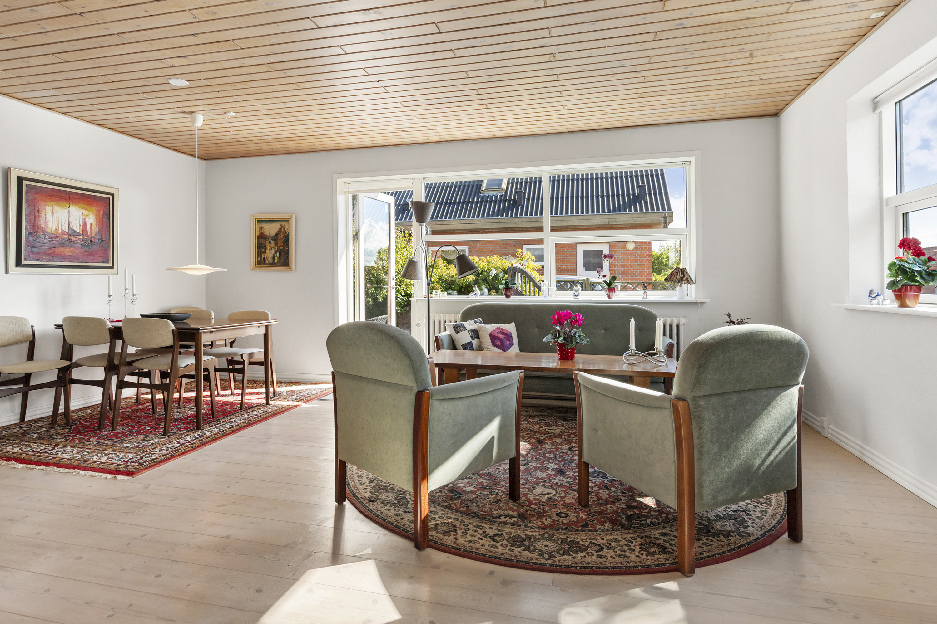 Fremhævet stue billede i fuldskærmstilstand. Billede af Park Alle 19, 9600 Aars