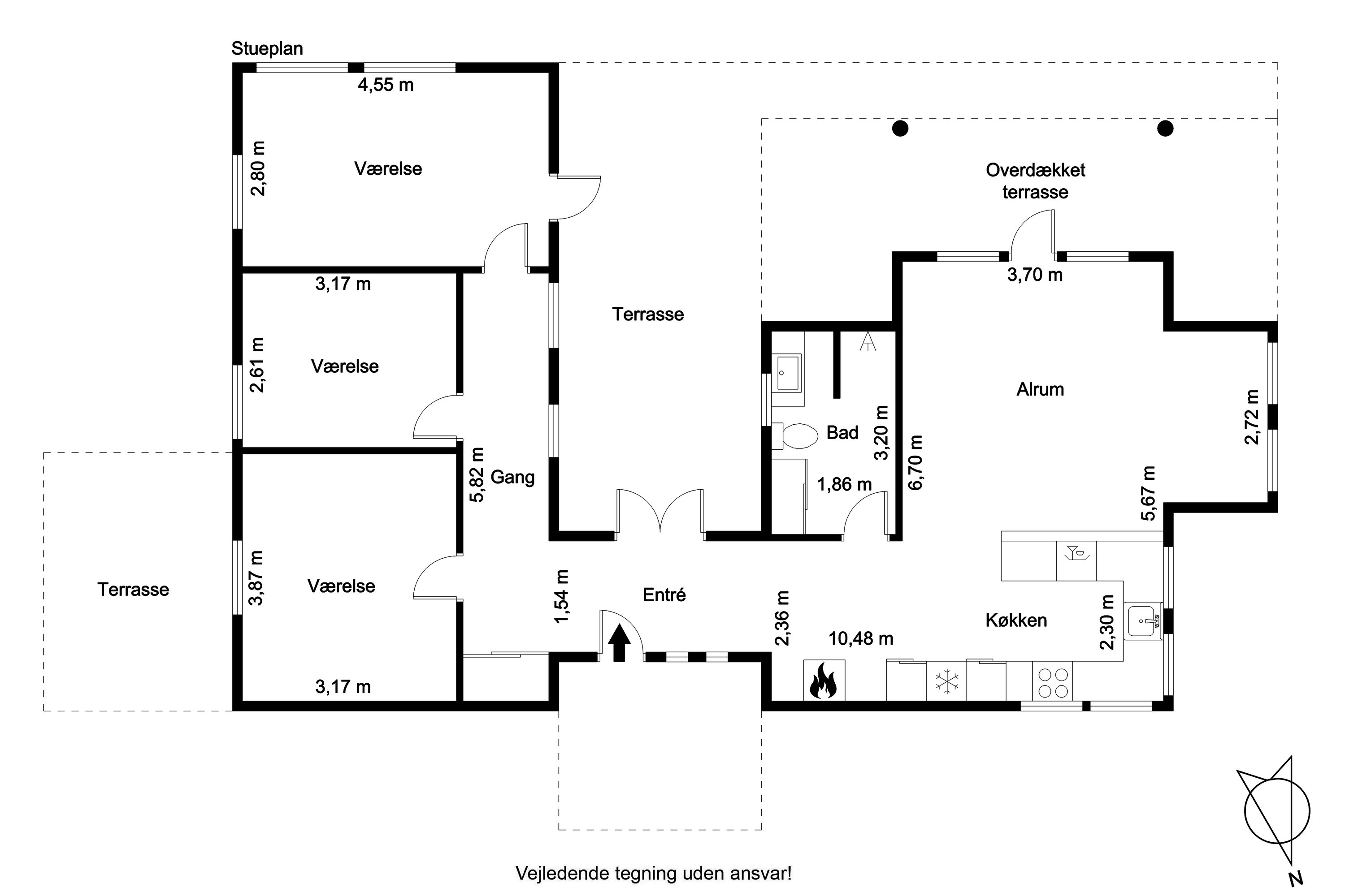 Plantegninger billede af Ramshule 46, Lovns, 9640 Farsø