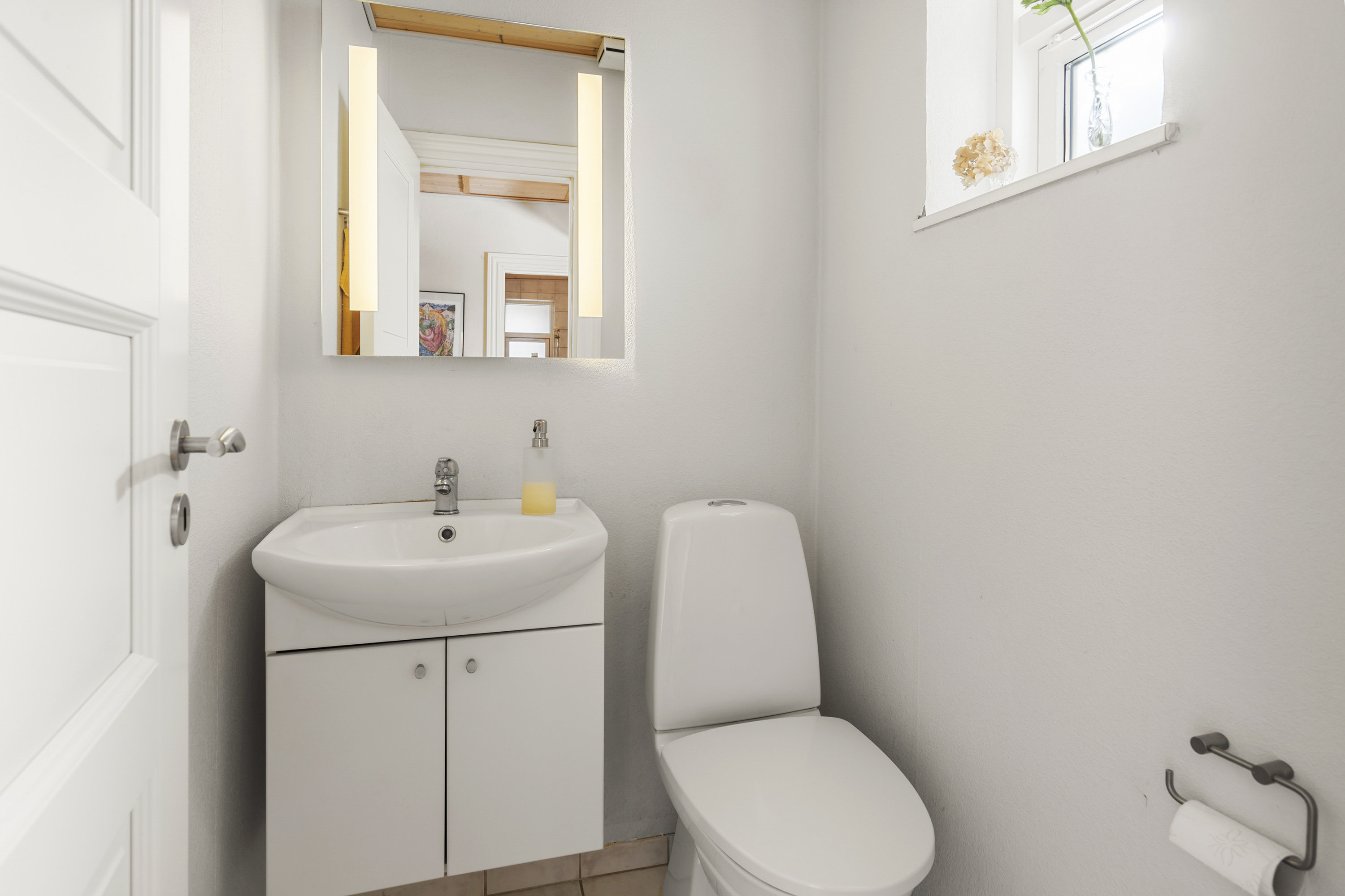 Fremhævet toilet billede i fuldskærmstilstand. Billede af Park Alle 19, 9600 Aars