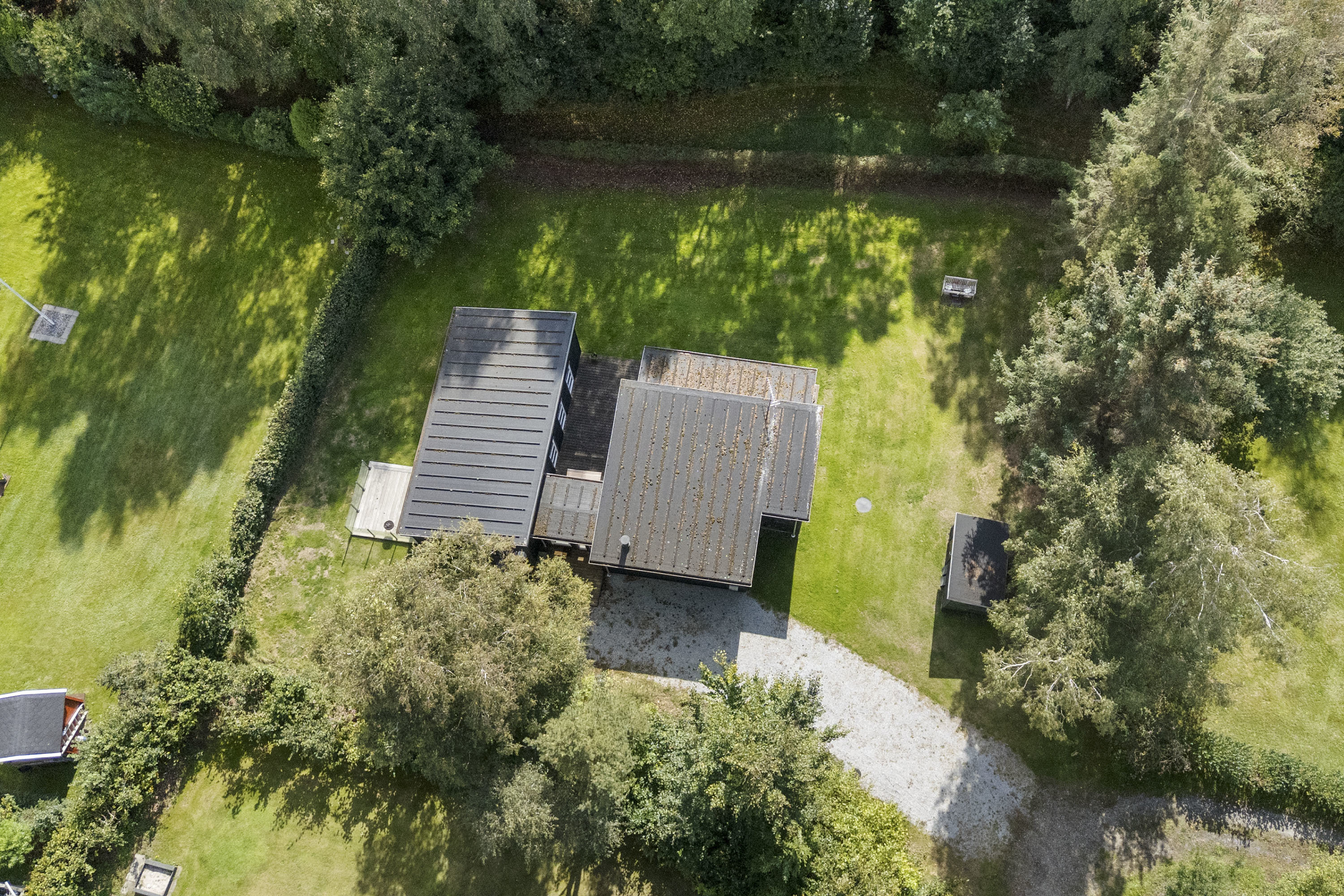 Fremhævet luftfoto billede i fuldskærmstilstand. Billede af Ramshule 46, Lovns, 9640 Farsø