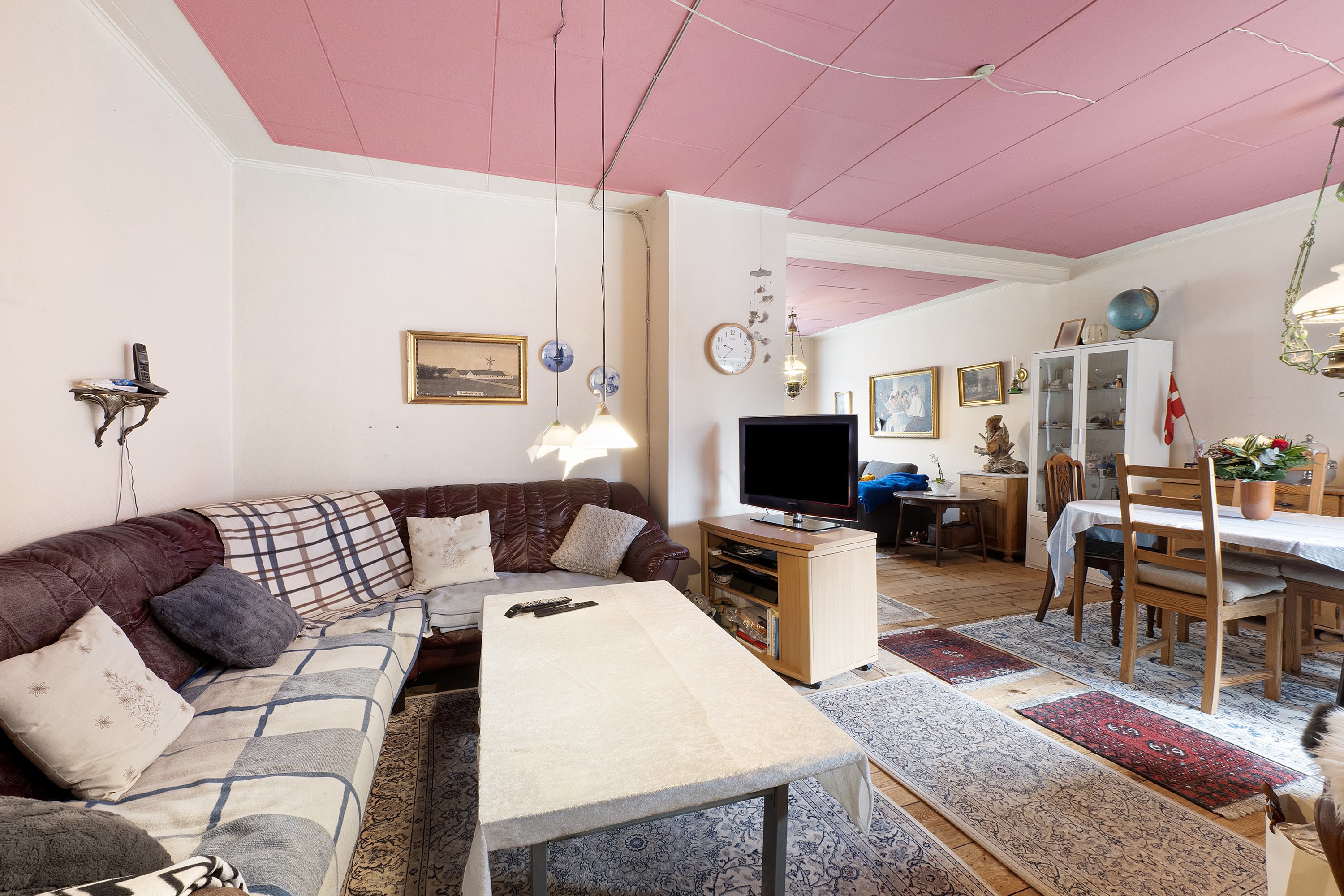 Fremhævet stue billede i fuldskærmstilstand. Billede af Møllevej 5, 7700 Thisted