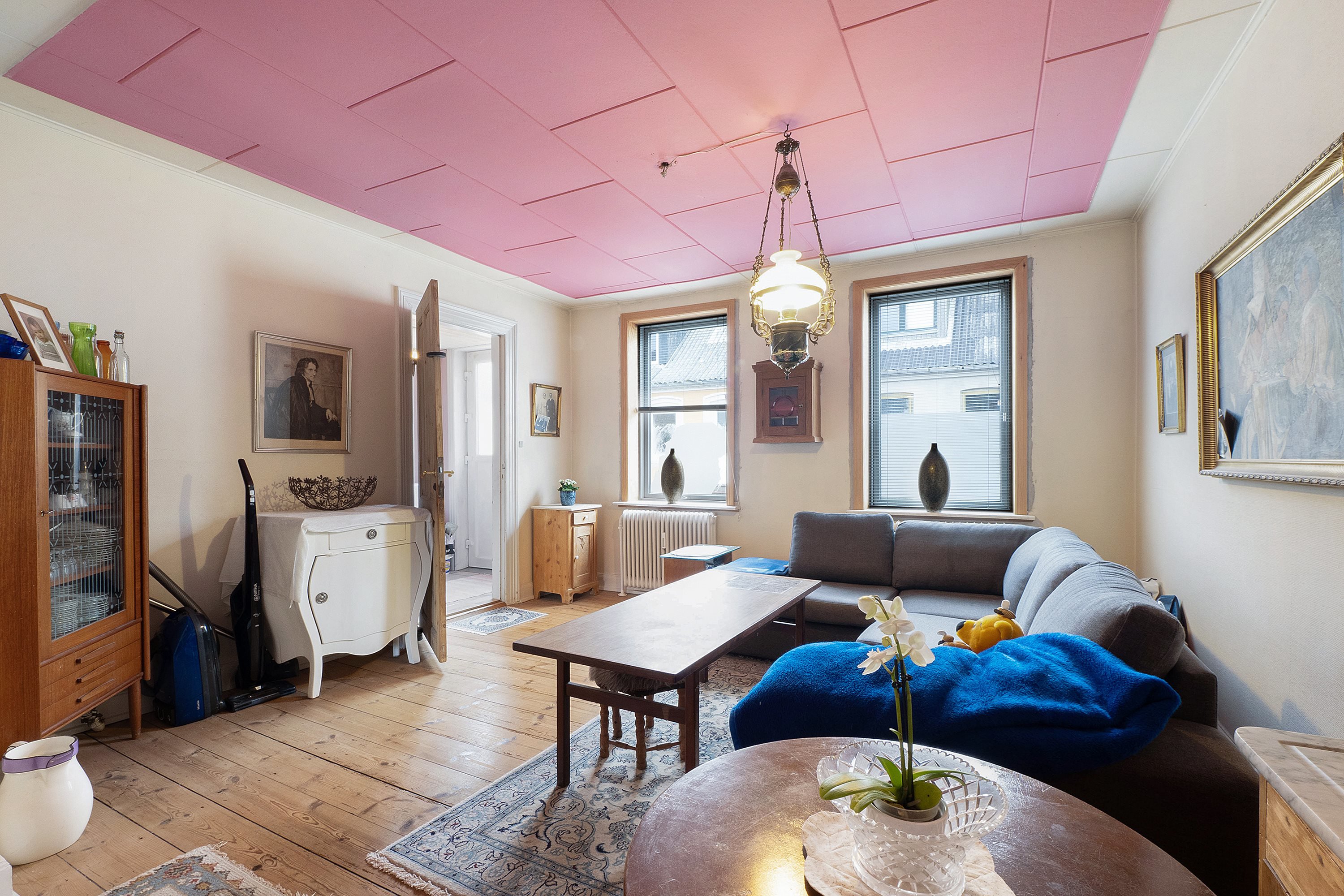 Fremhævet stue billede i fuldskærmstilstand. Billede af Møllevej 5, 7700 Thisted