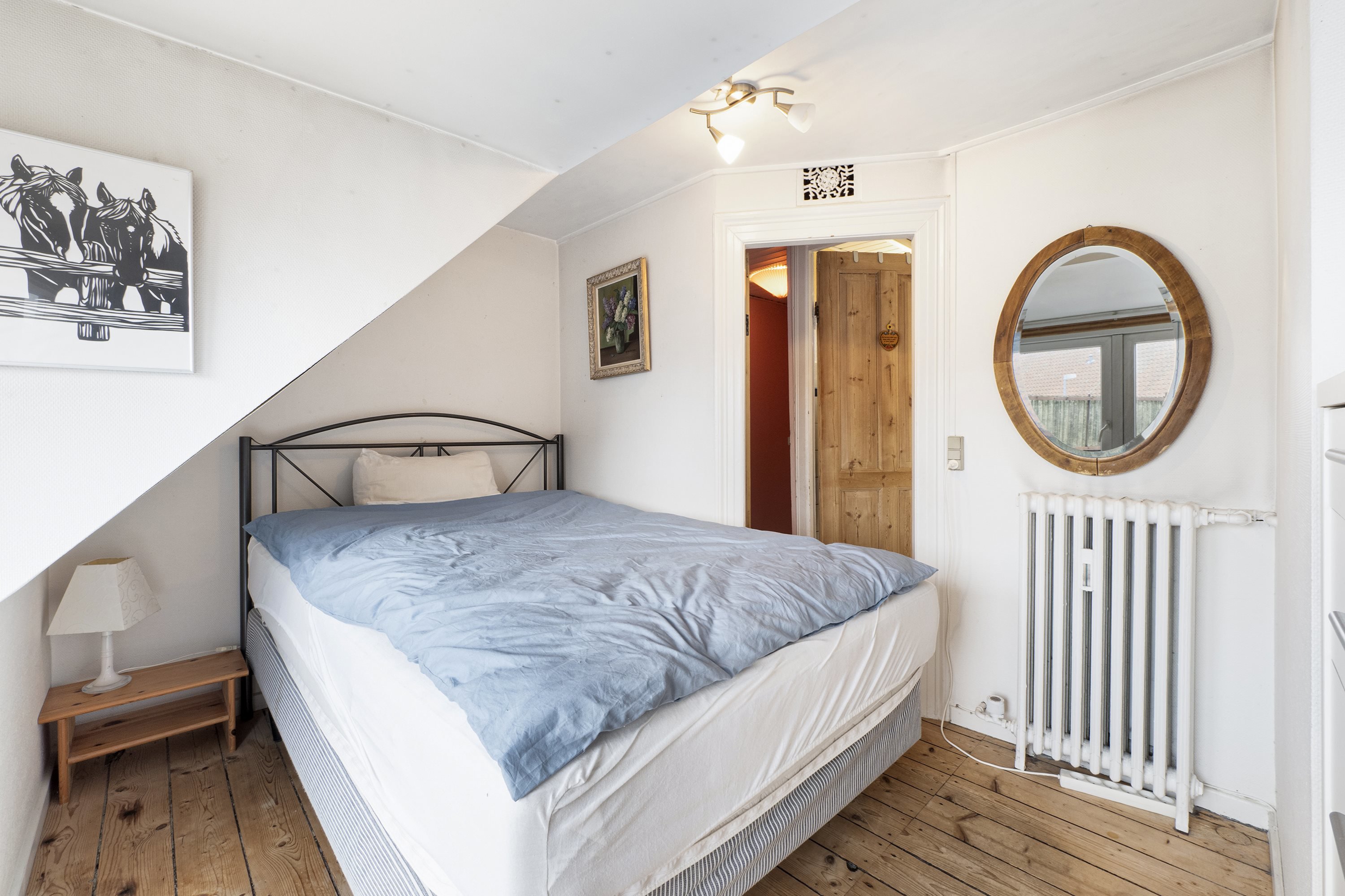 Fremhævet soveværelse billede i fuldskærmstilstand. Billede af Møllevej 5, 7700 Thisted