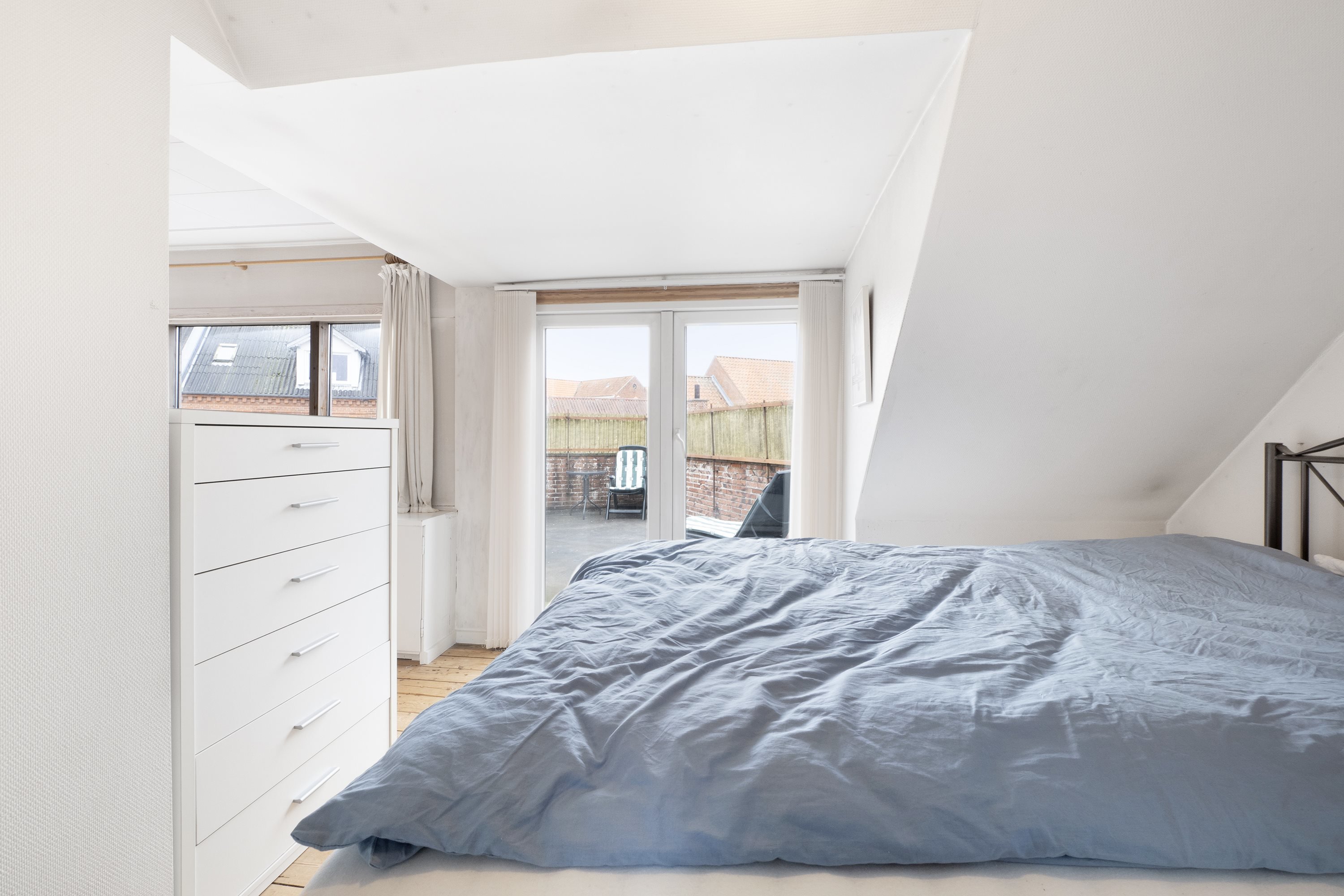 Fremhævet soveværelse billede i fuldskærmstilstand. Billede af Møllevej 5, 7700 Thisted