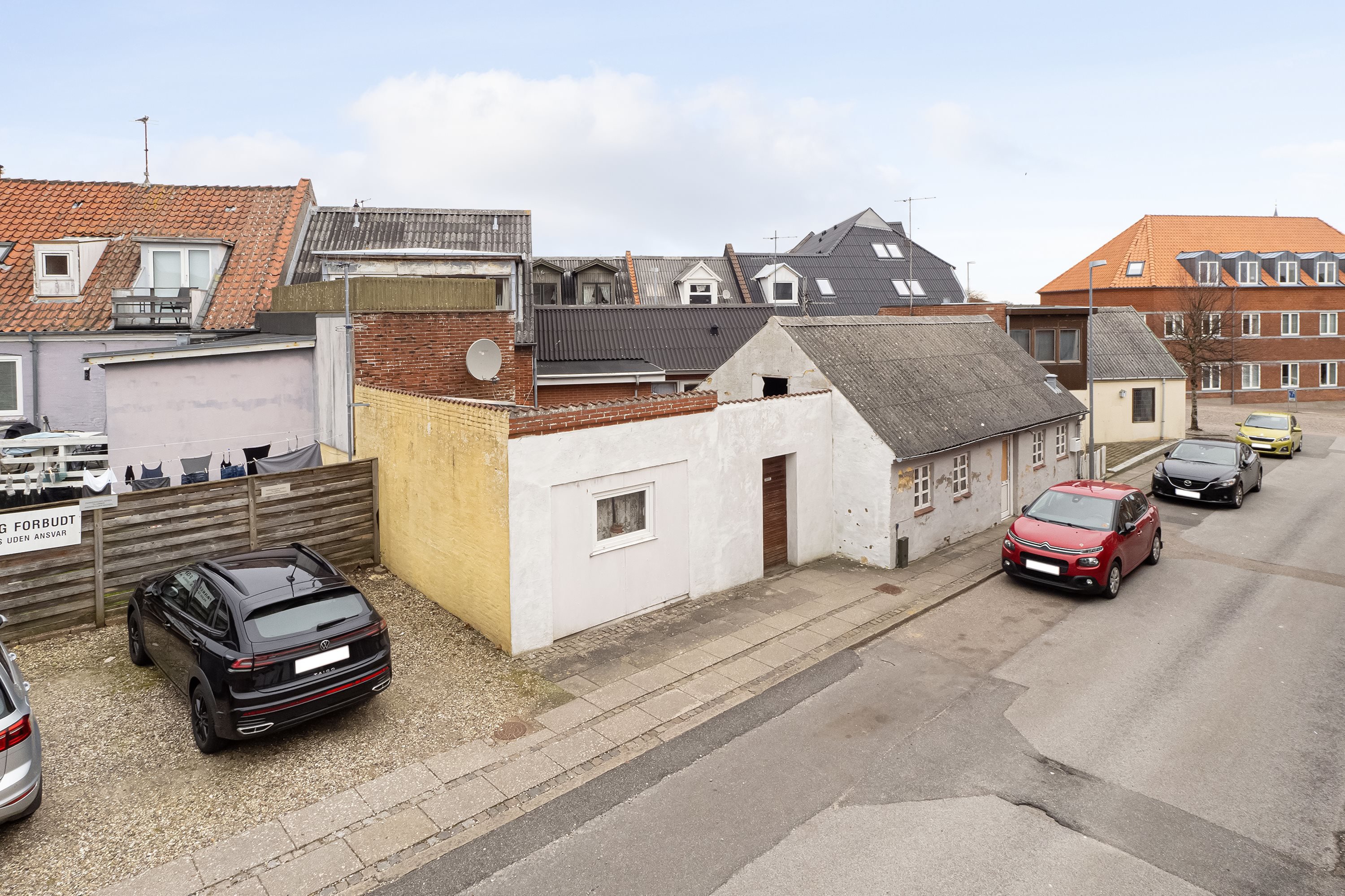 Fremhævet baggård billede i fuldskærmstilstand. Billede af Møllevej 5, 7700 Thisted