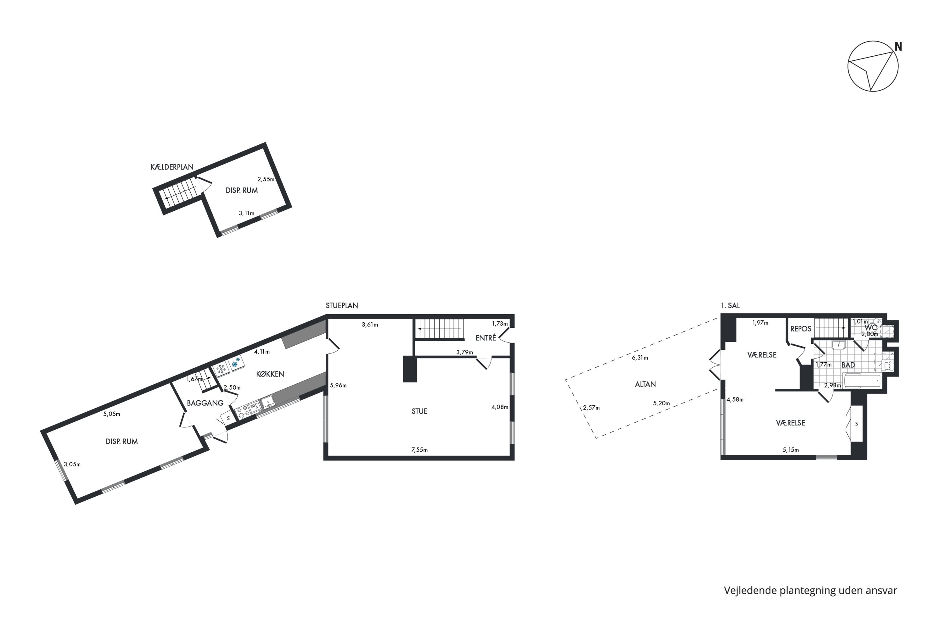 Plantegninger billede af Møllevej 5, 7700 Thisted
