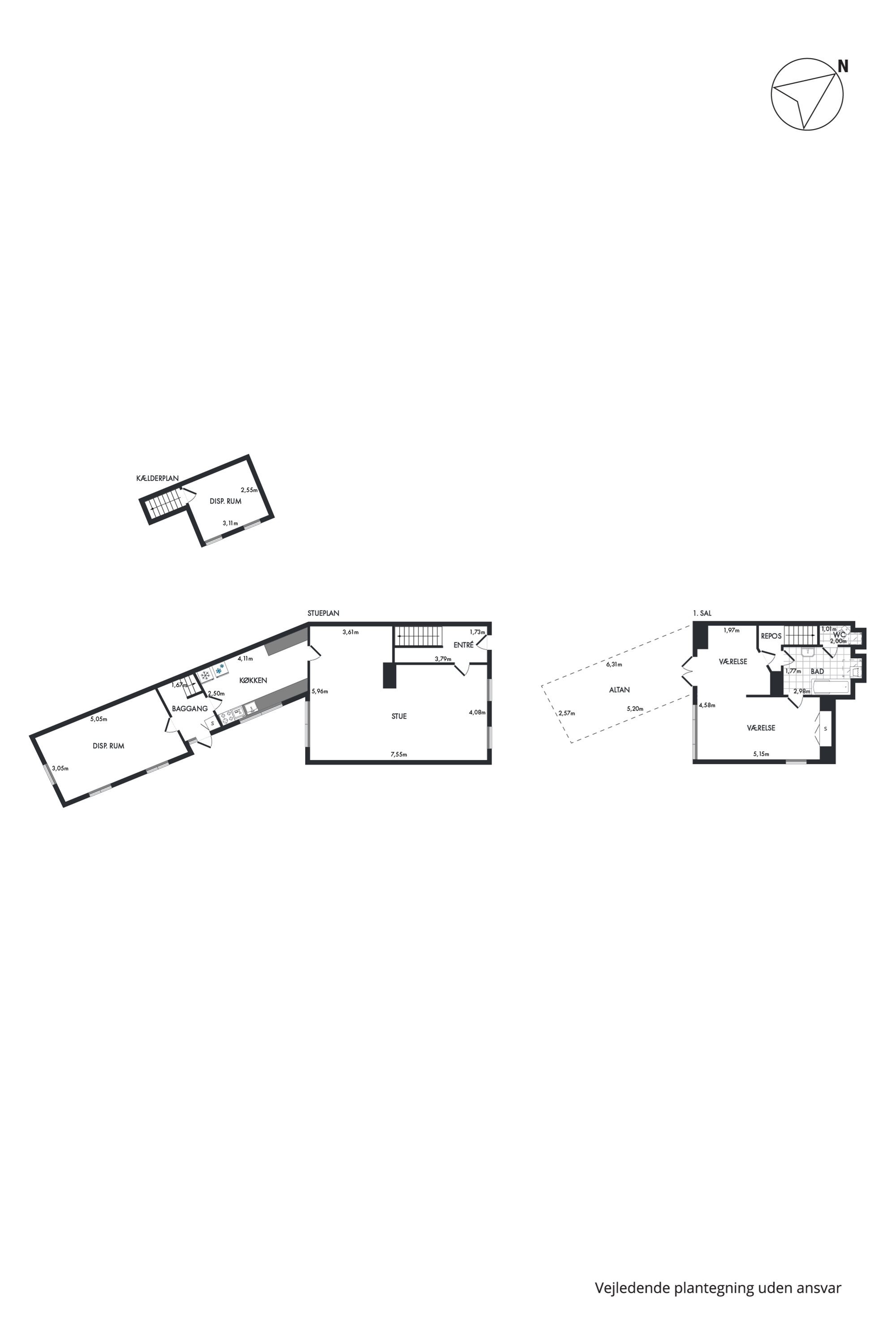 Plantegninger billede af Møllevej 5, 7700 Thisted
