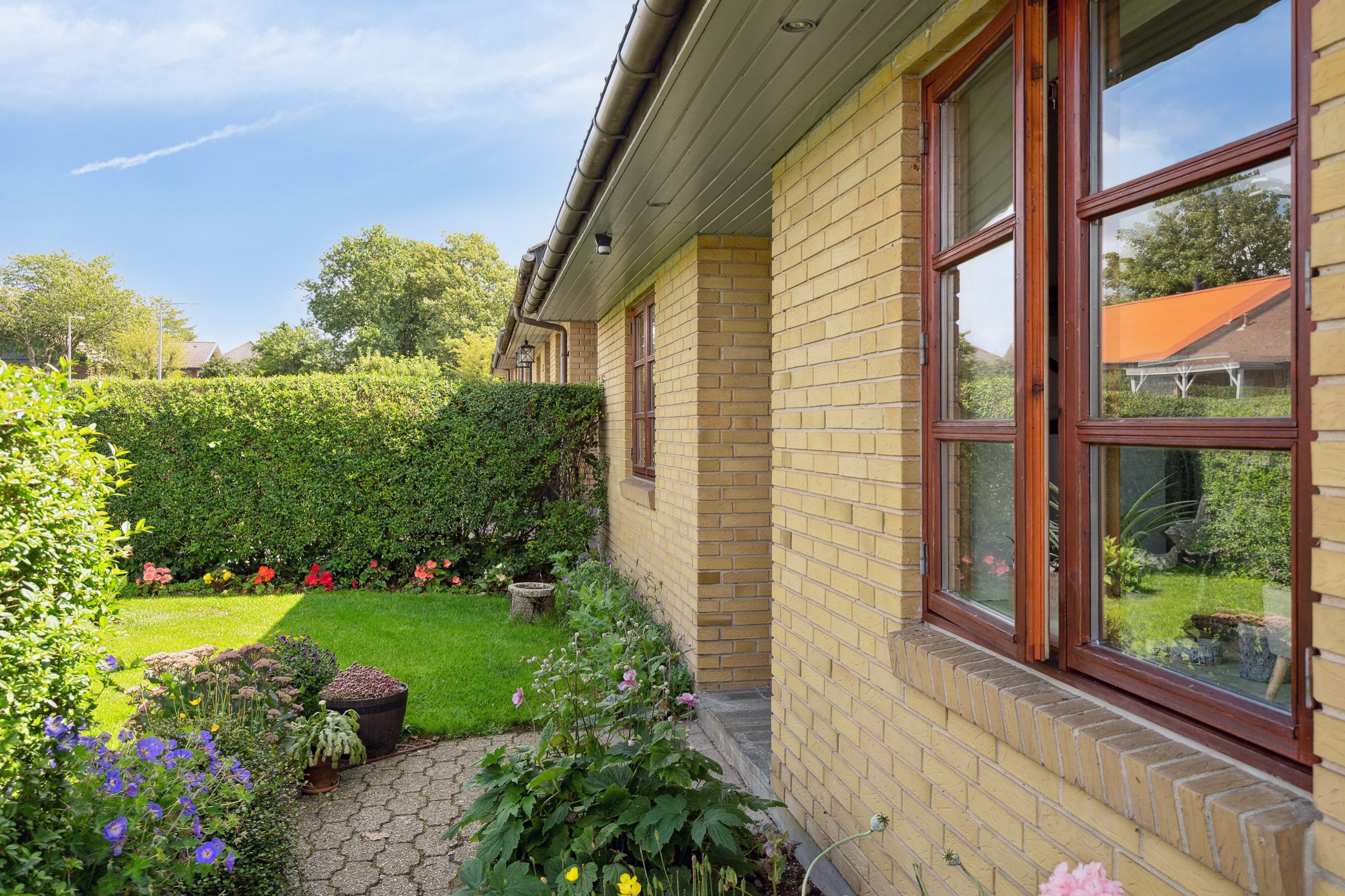 Fremhævet have billede i fuldskærmstilstand. Billede af Nørrevænget 7, Fjelstervang, 6933 Kibæk