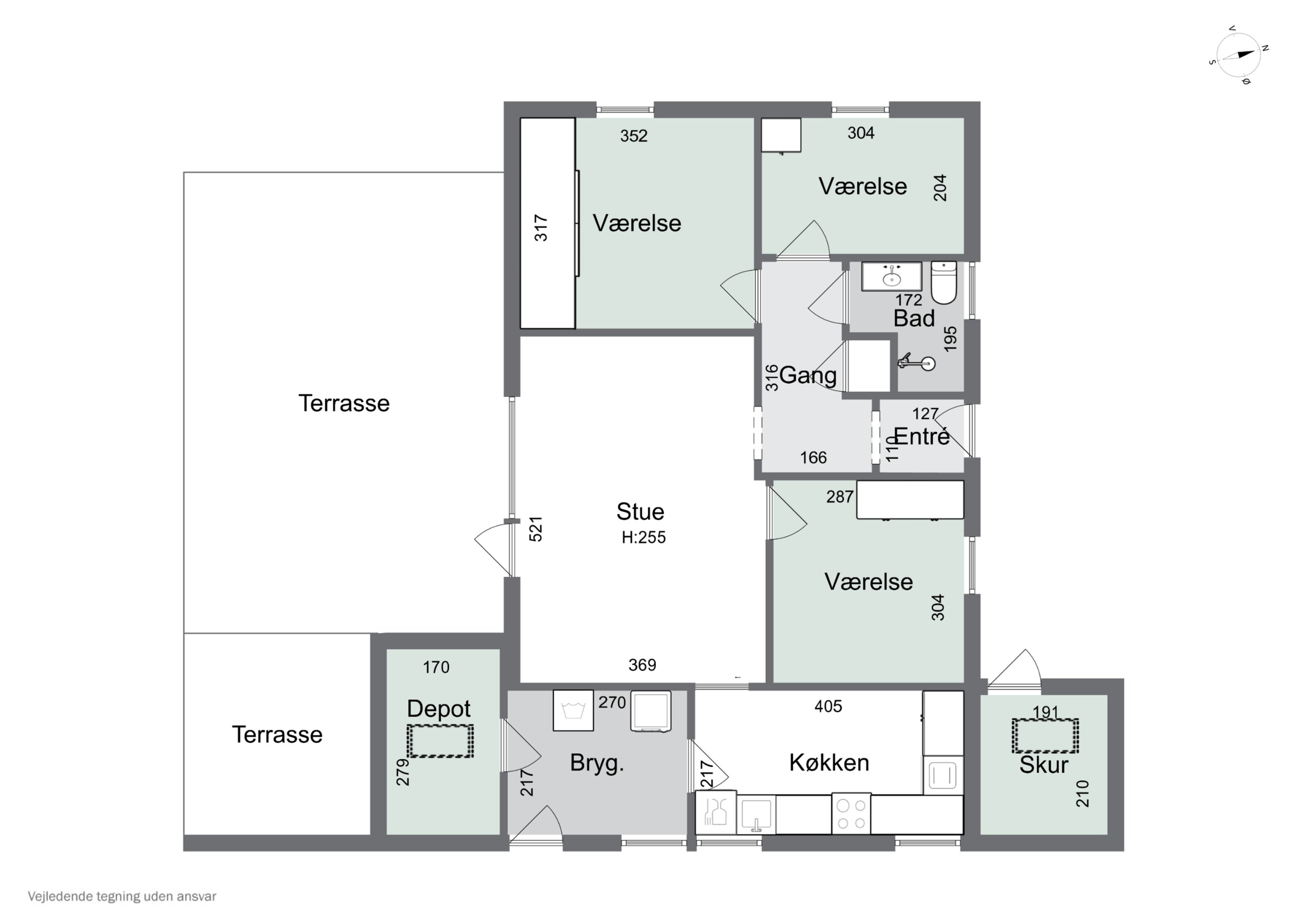 Plantegninger billede af Rønne Allé 22, 2605 Brøndby