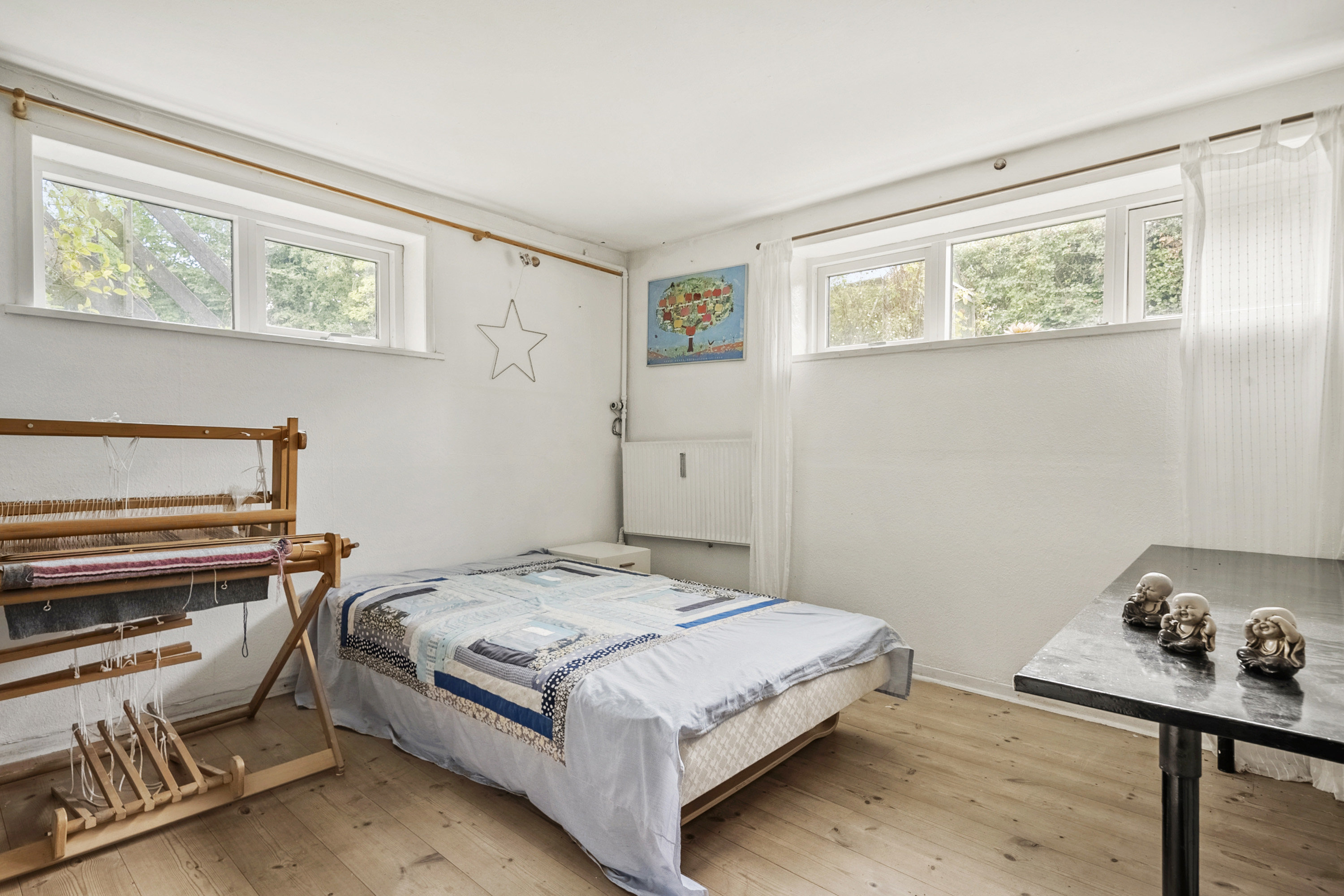 Fremhævet soveværelse billede i fuldskærmstilstand. Billede af Aldersrovej 32, st.., Trøjborg , 8200 Aarhus N