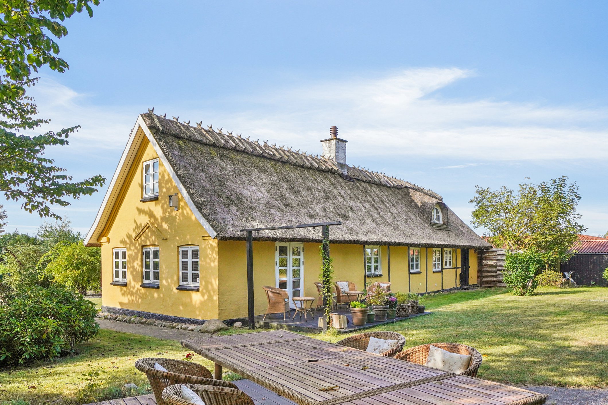 Fremhævet terrasse billede i fuldskærmstilstand. Billede af Askevej 11, Kregme, 3300 Frederiksværk