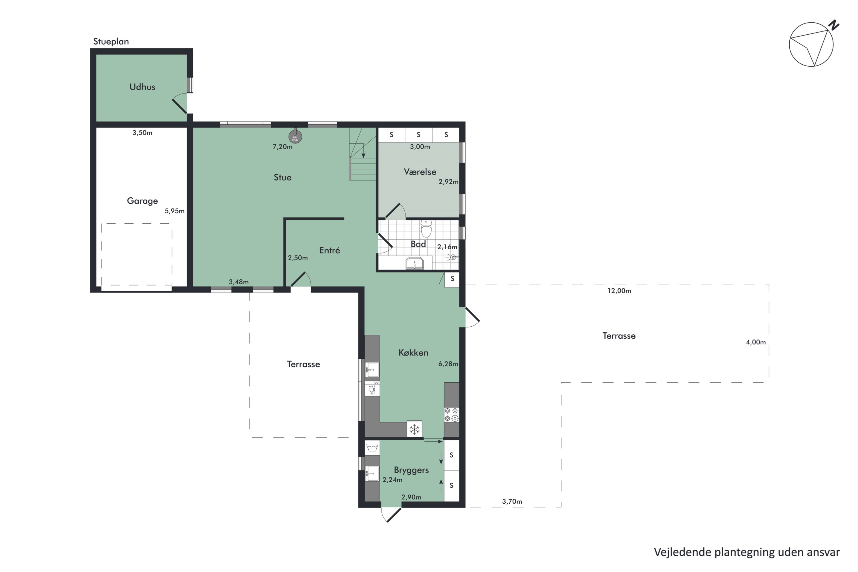Plantegninger billede af Blåkildevej 25, 9510 Arden