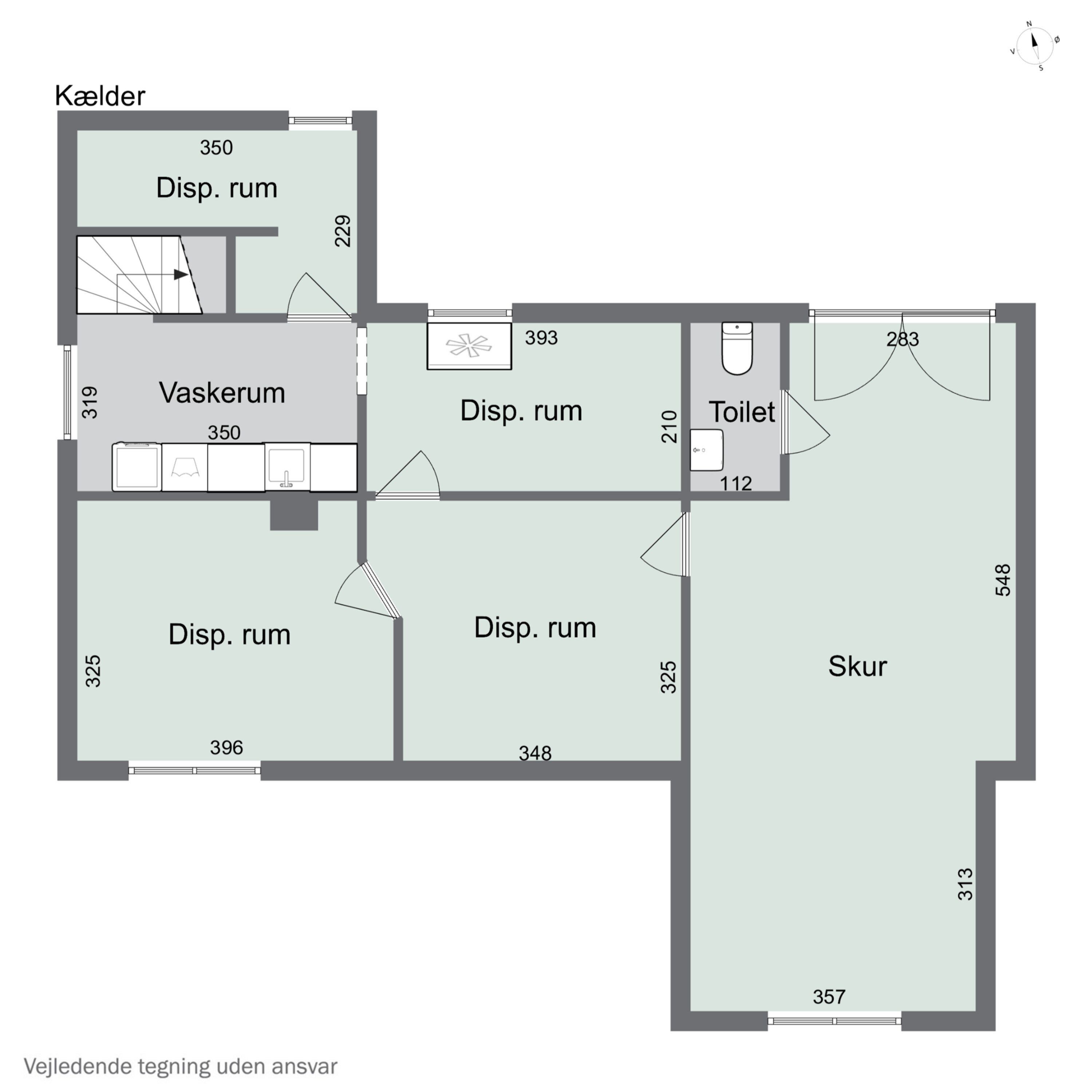 Plantegninger billede af Midtervang 1, 6630 Rødding