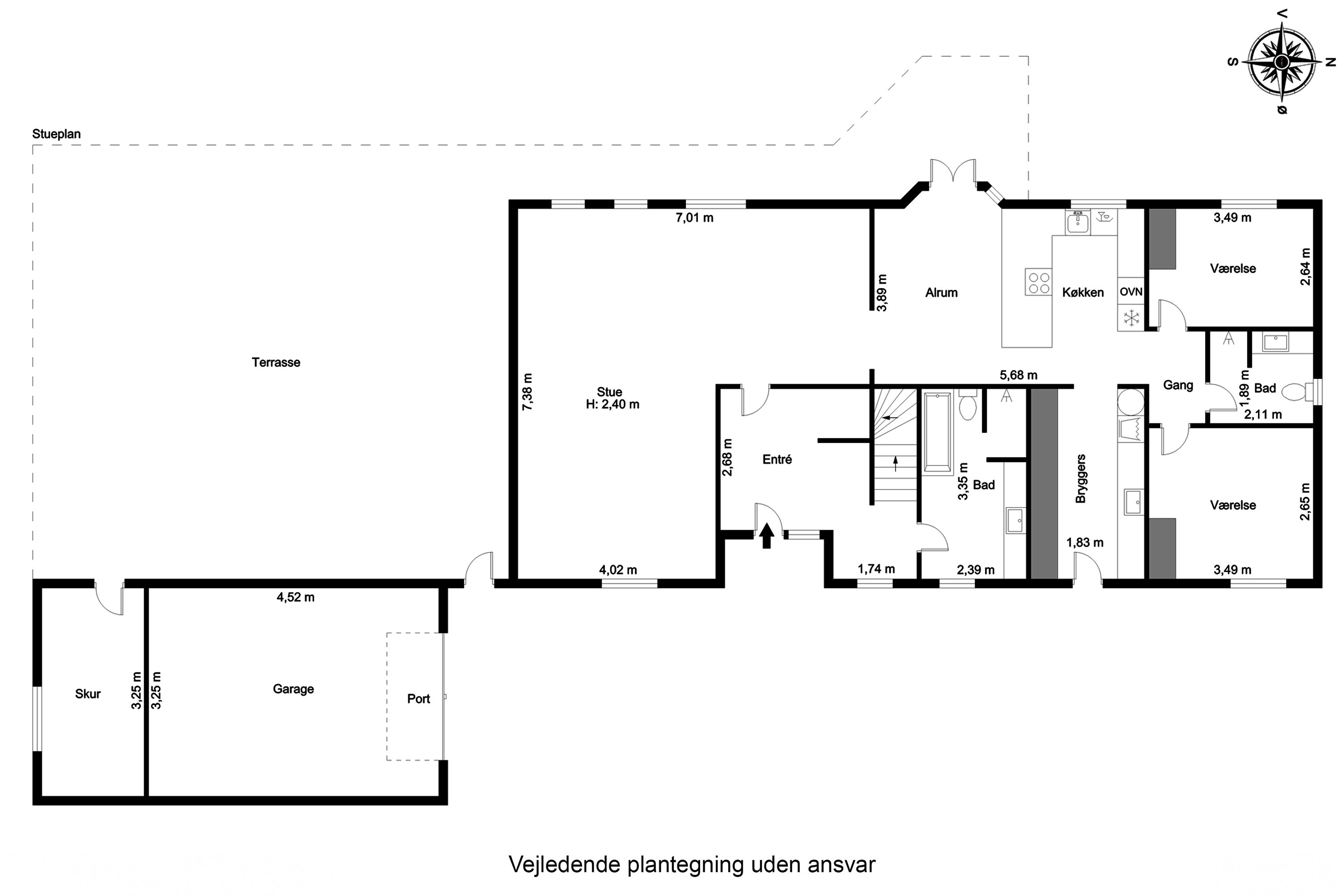 Plantegninger billede af Kirkelundvej 28, Bellinge, 5250 Odense SV