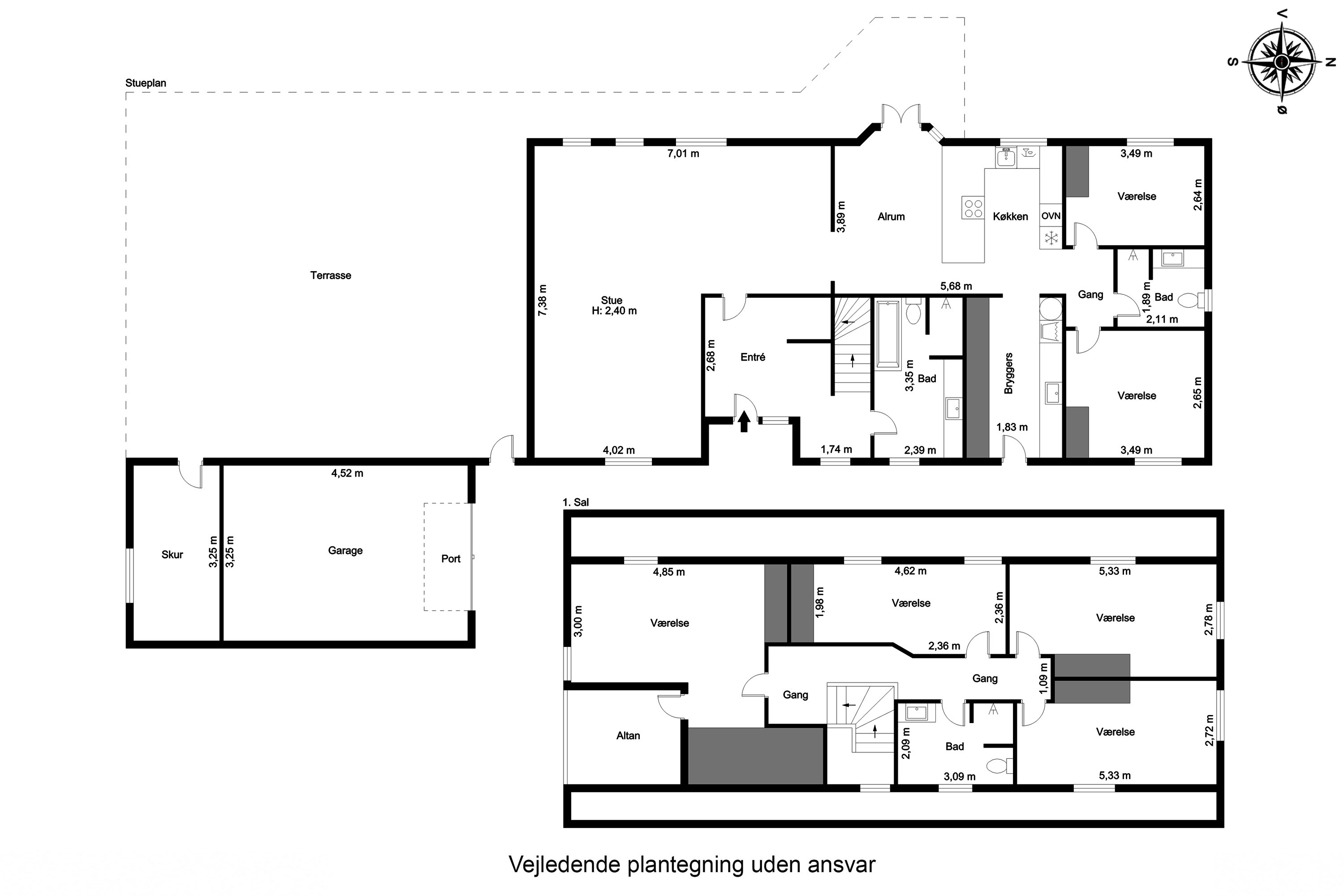 Plantegninger billede af Kirkelundvej 28, Bellinge, 5250 Odense SV