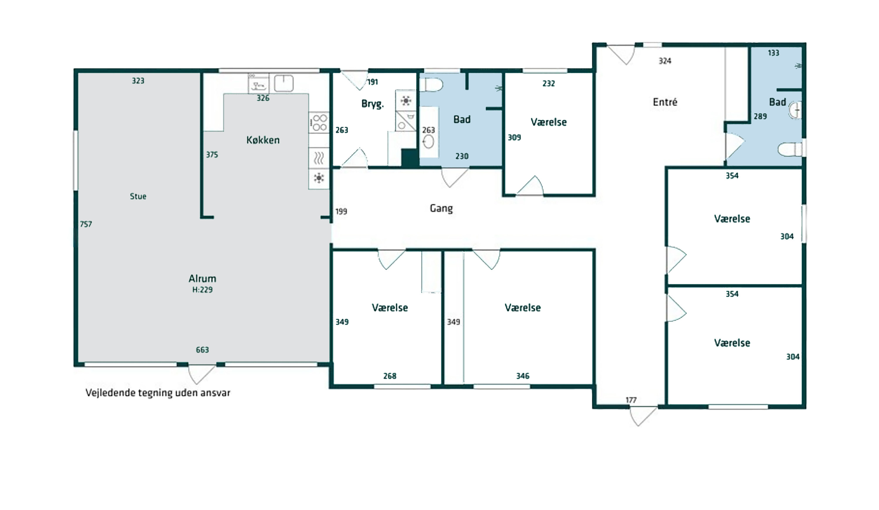 Plantegninger billede af Pilevej 9, Glamsbjerg, 5620 Glamsbjerg