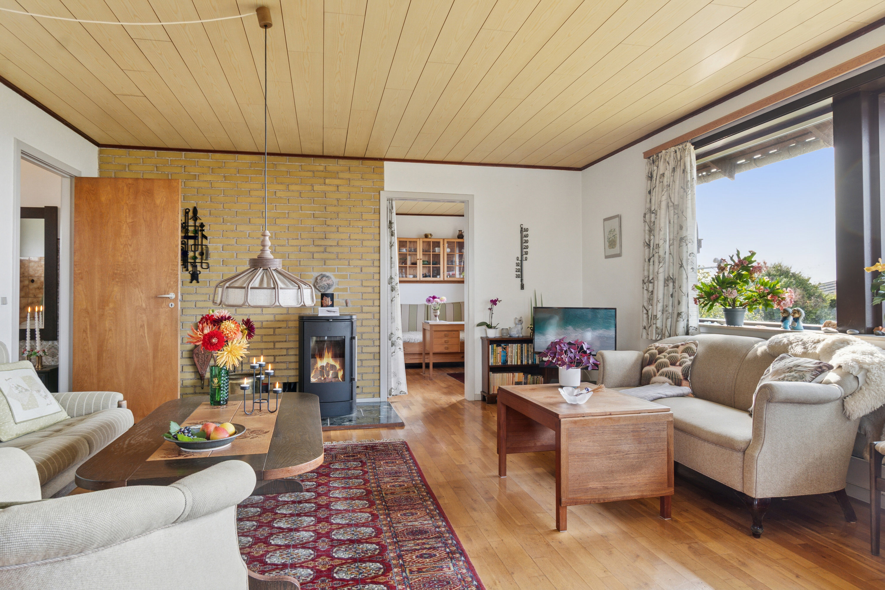 Fremhævet stue billede i fuldskærmstilstand. Billede af Bakkedraget 14, Drøsselbjerg Strand, 4200 Slagelse