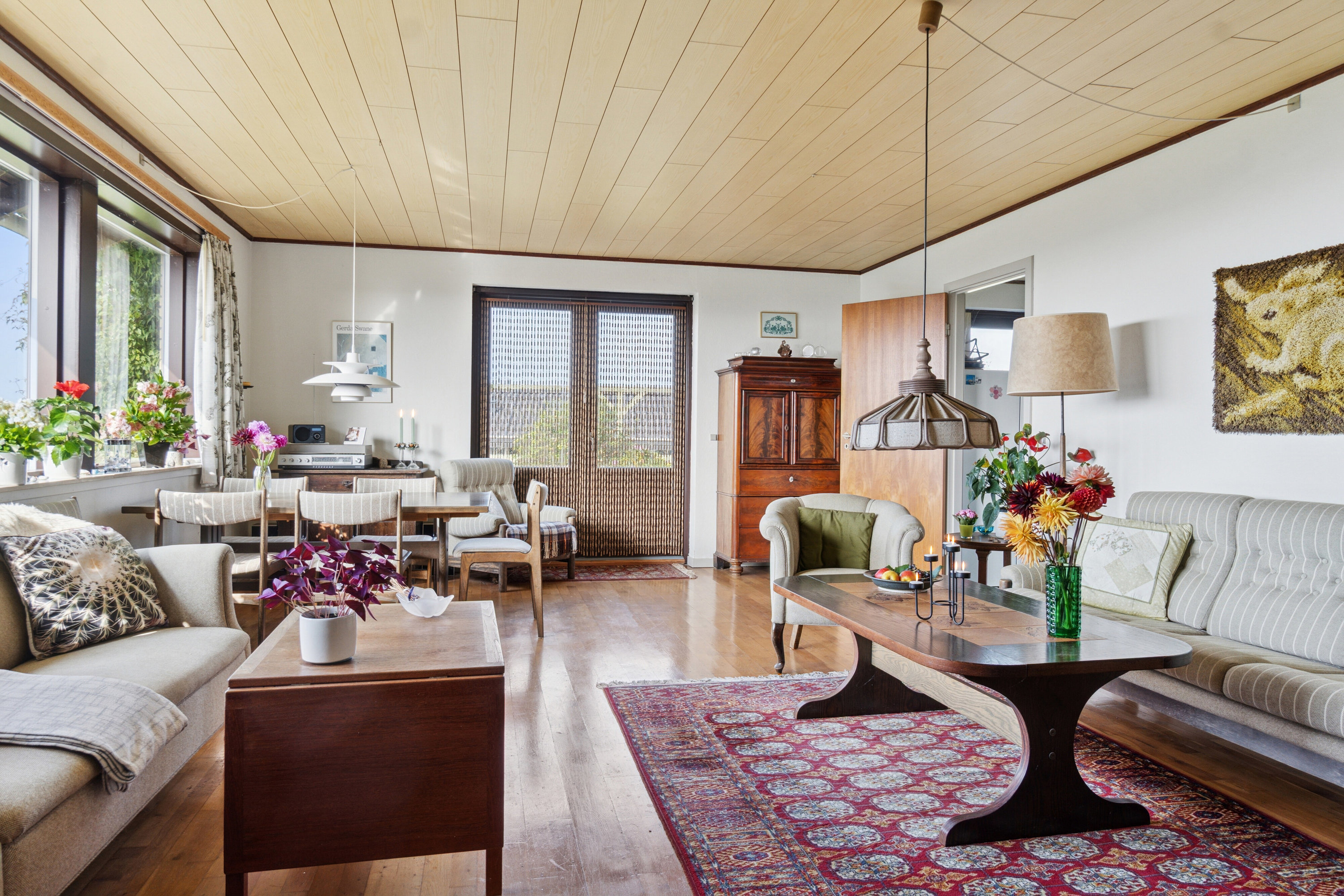 Fremhævet stue billede i fuldskærmstilstand. Billede af Bakkedraget 14, Drøsselbjerg Strand, 4200 Slagelse