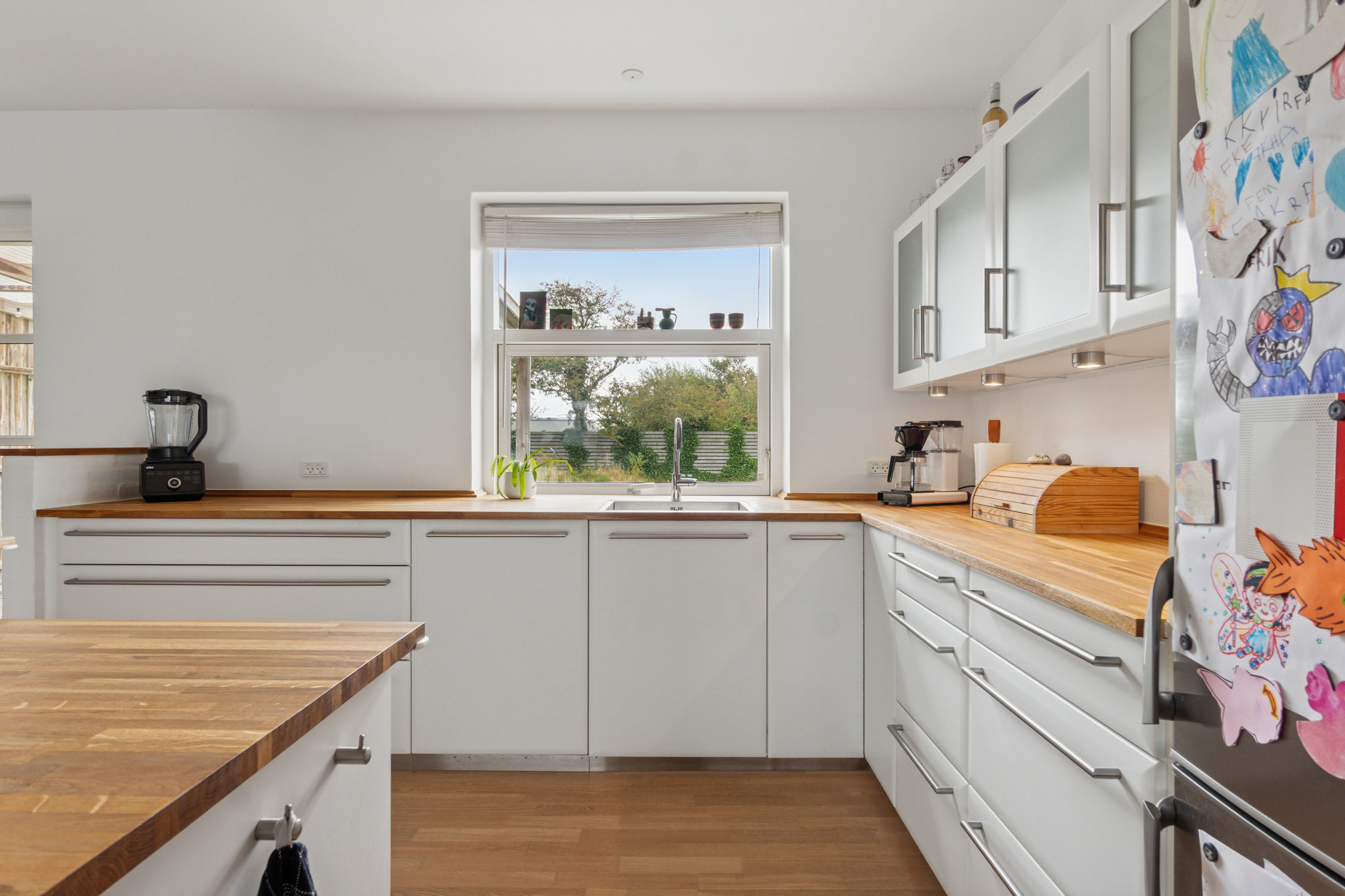 Fremhævet køkken billede i fuldskærmstilstand. Billede af Agertoften 1, Tilsted, 7700 Thisted