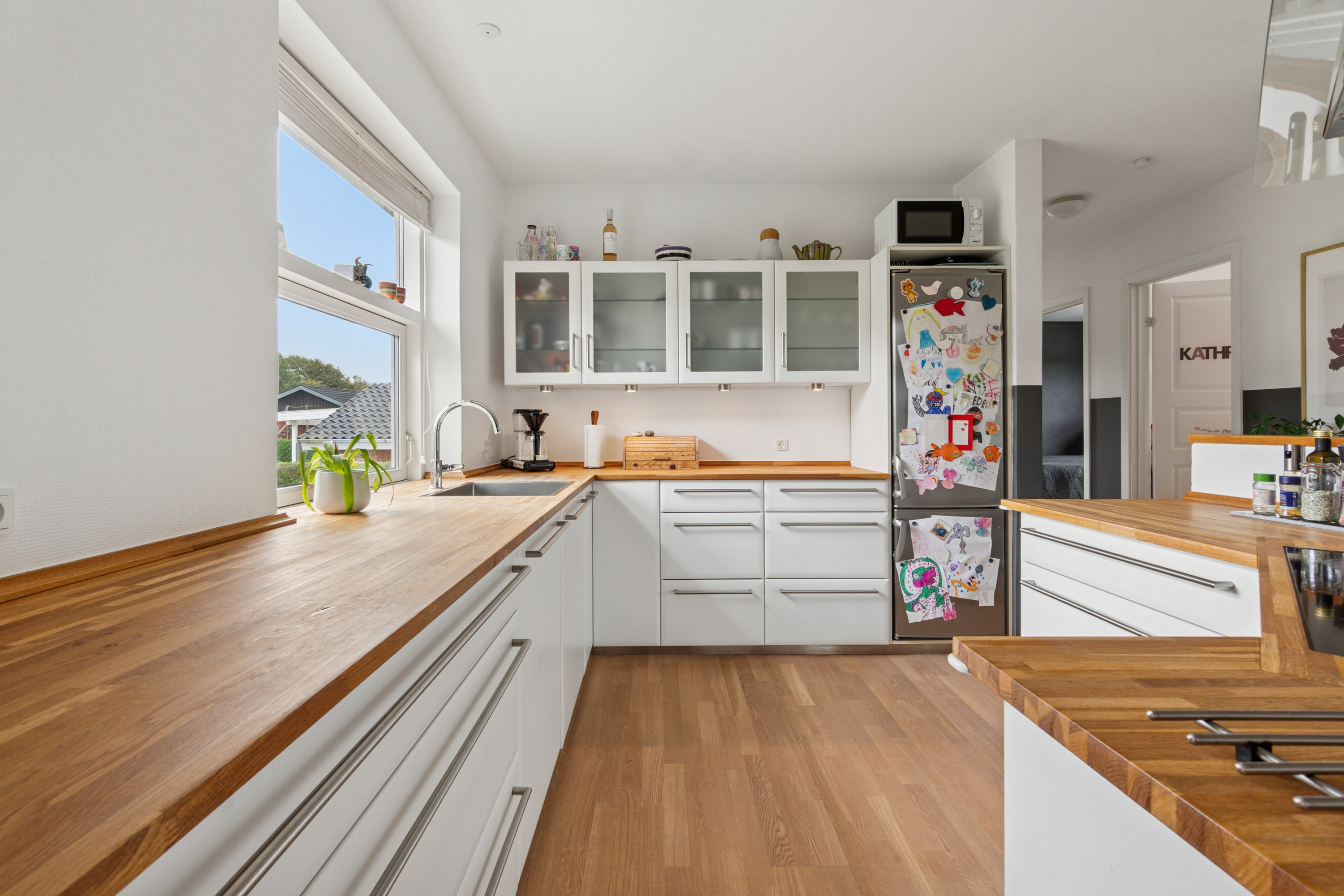 Fremhævet køkken billede i fuldskærmstilstand. Billede af Agertoften 1, Tilsted, 7700 Thisted