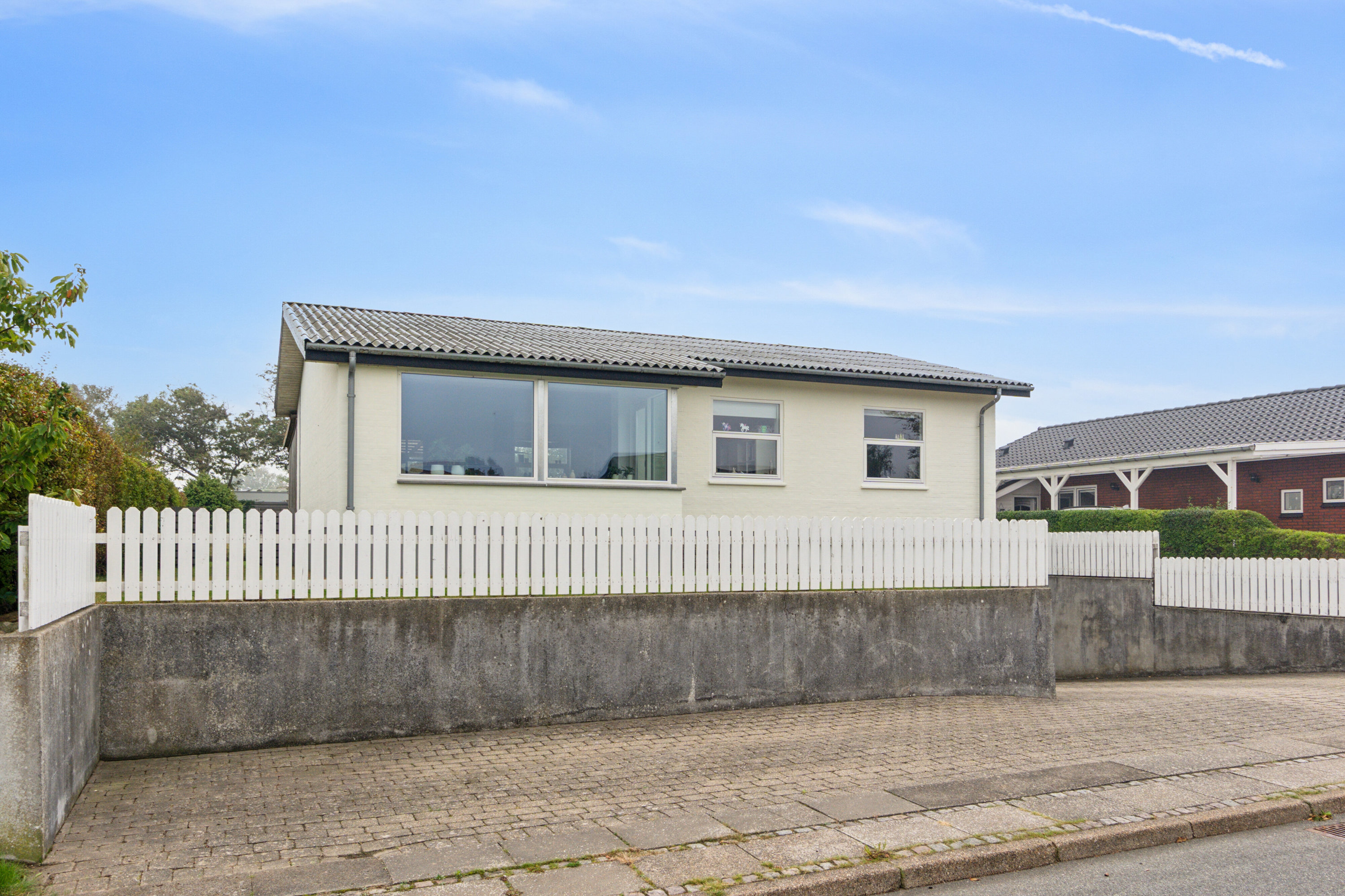 Fremhævet set fra vejen billede i fuldskærmstilstand. Billede af Agertoften 1, Tilsted, 7700 Thisted