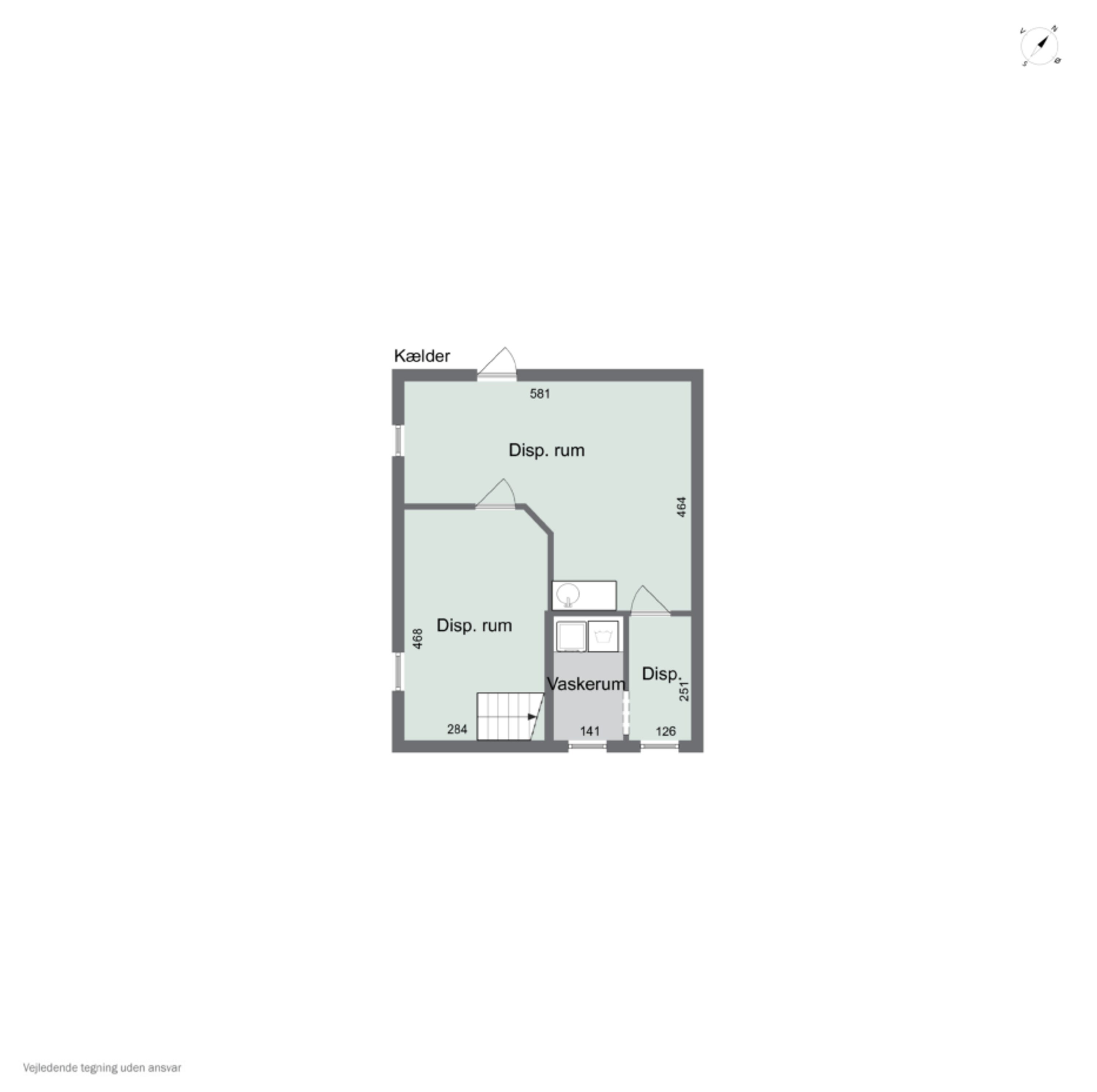 Plantegninger billede af Agertoften 1, Tilsted, 7700 Thisted