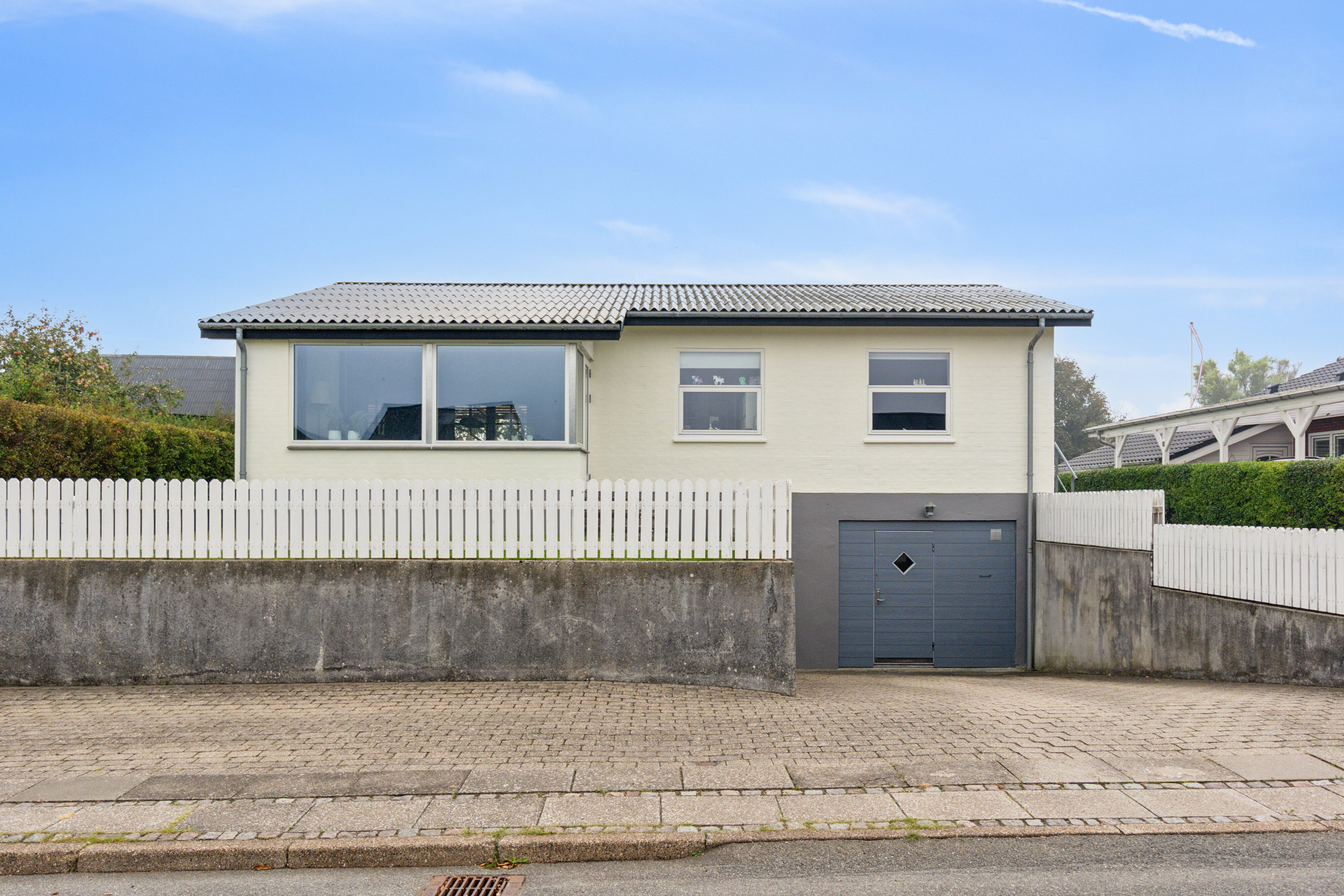 Fremhævet set fra vejen billede i fuldskærmstilstand. Billede af Agertoften 1, Tilsted, 7700 Thisted