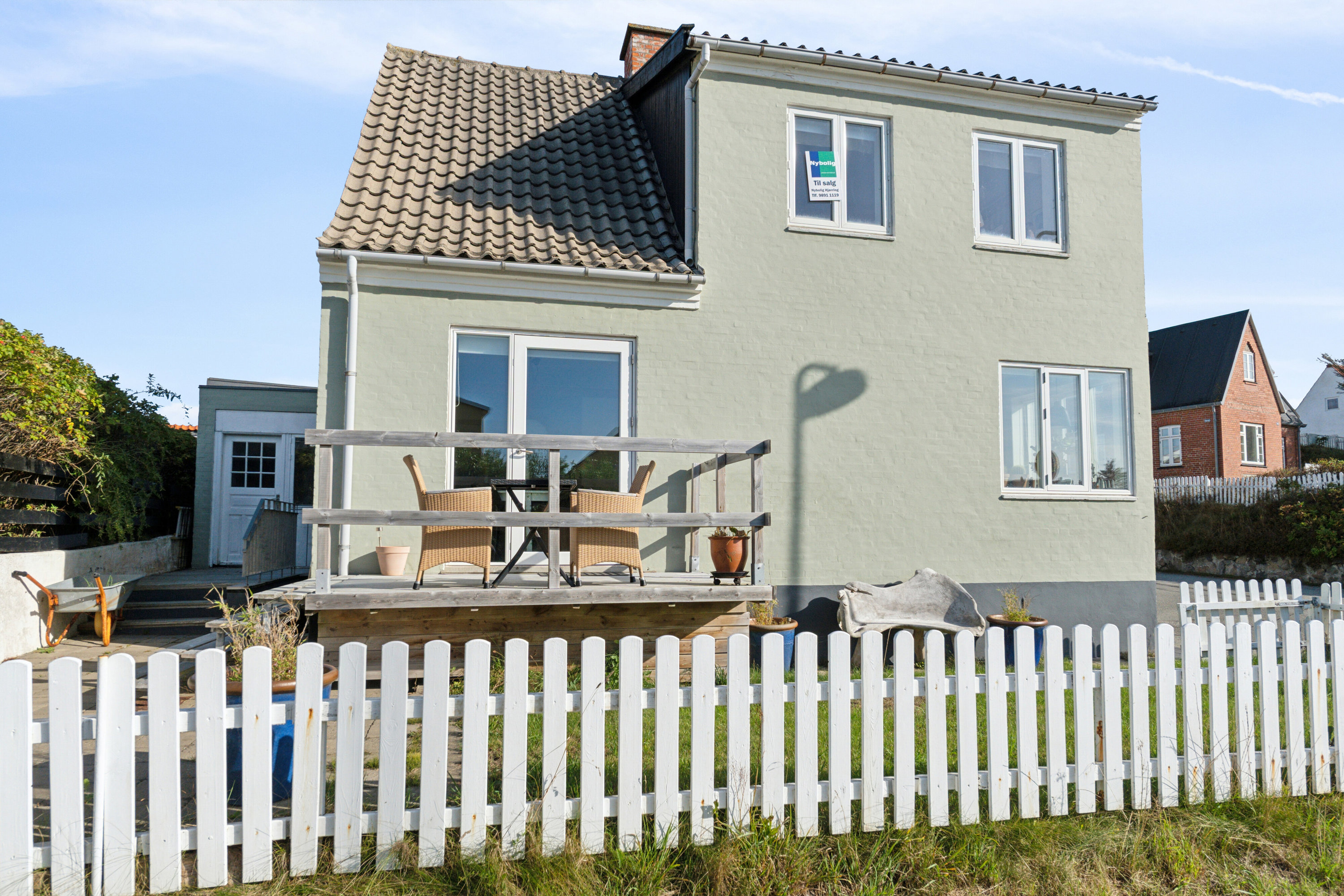 Fremhævet set fra haven billede i fuldskærmstilstand. Billede af Strandvejen 97, Lønstrup, 9800 Hjørring