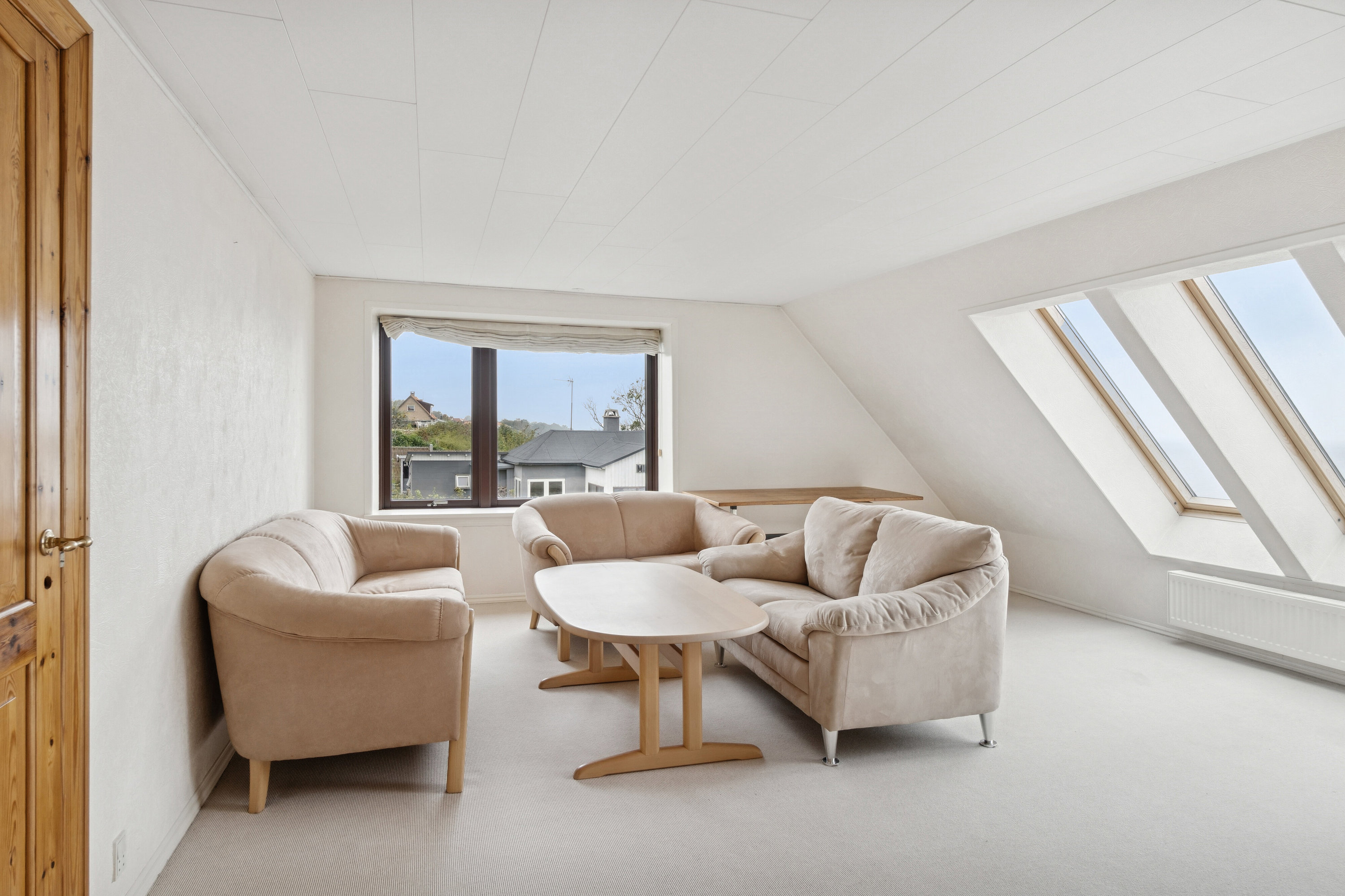 Fremhævet stue billede i fuldskærmstilstand. Billede af Willemoesvej 1, Havnebyen, 4583 Sjællands Odde