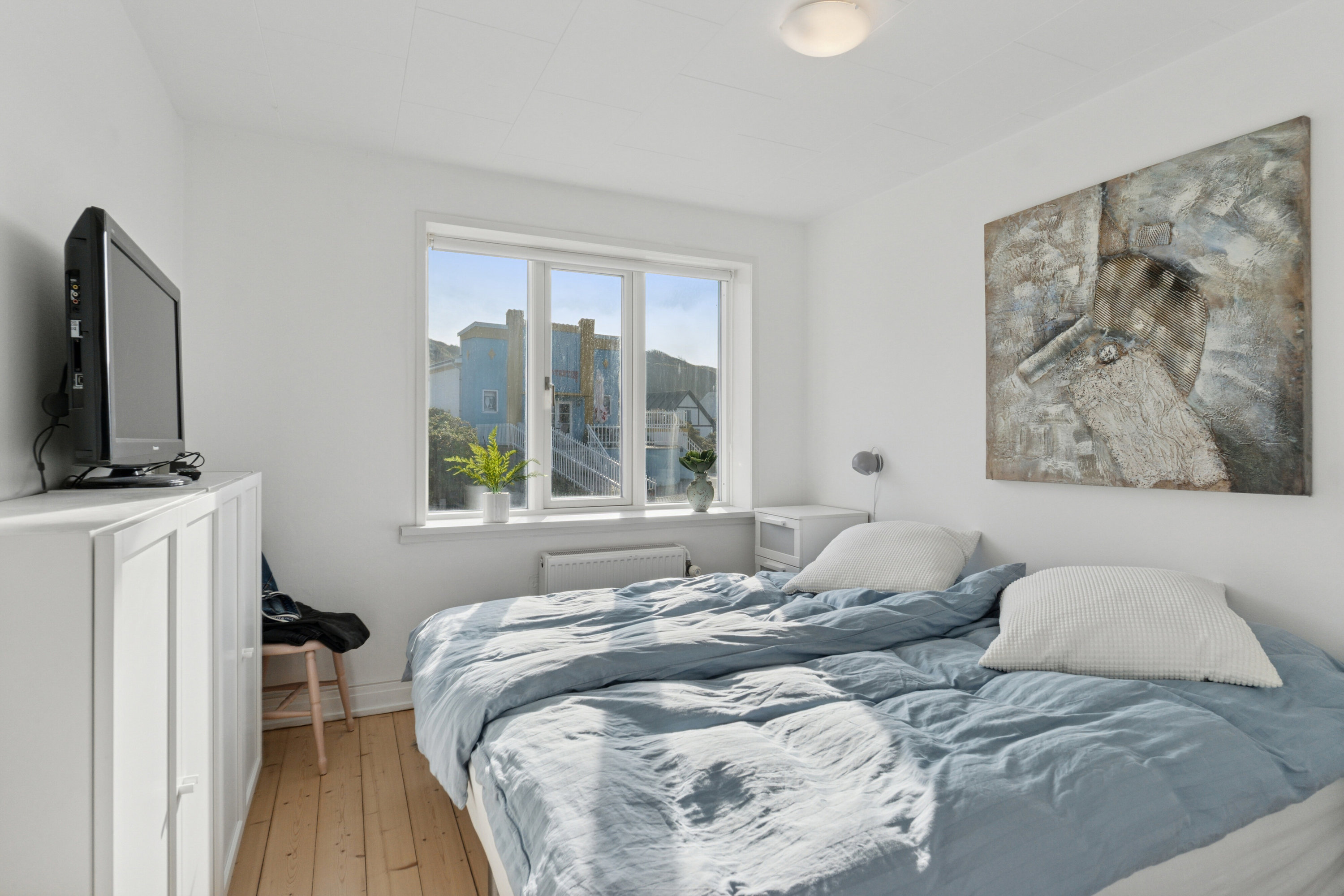 Fremhævet soveværelse billede i fuldskærmstilstand. Billede af Strandvejen 97, Lønstrup, 9800 Hjørring