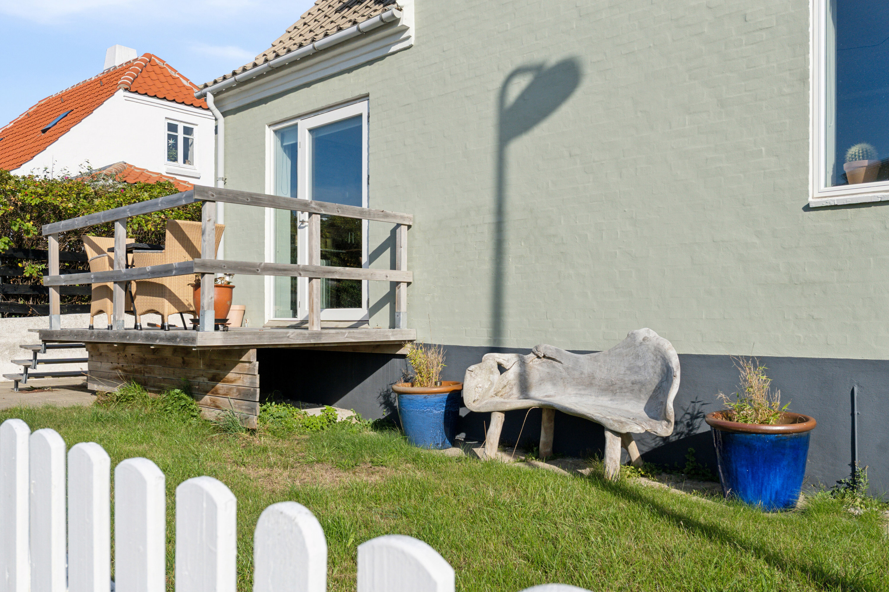 Fremhævet set fra haven billede i fuldskærmstilstand. Billede af Strandvejen 97, Lønstrup, 9800 Hjørring
