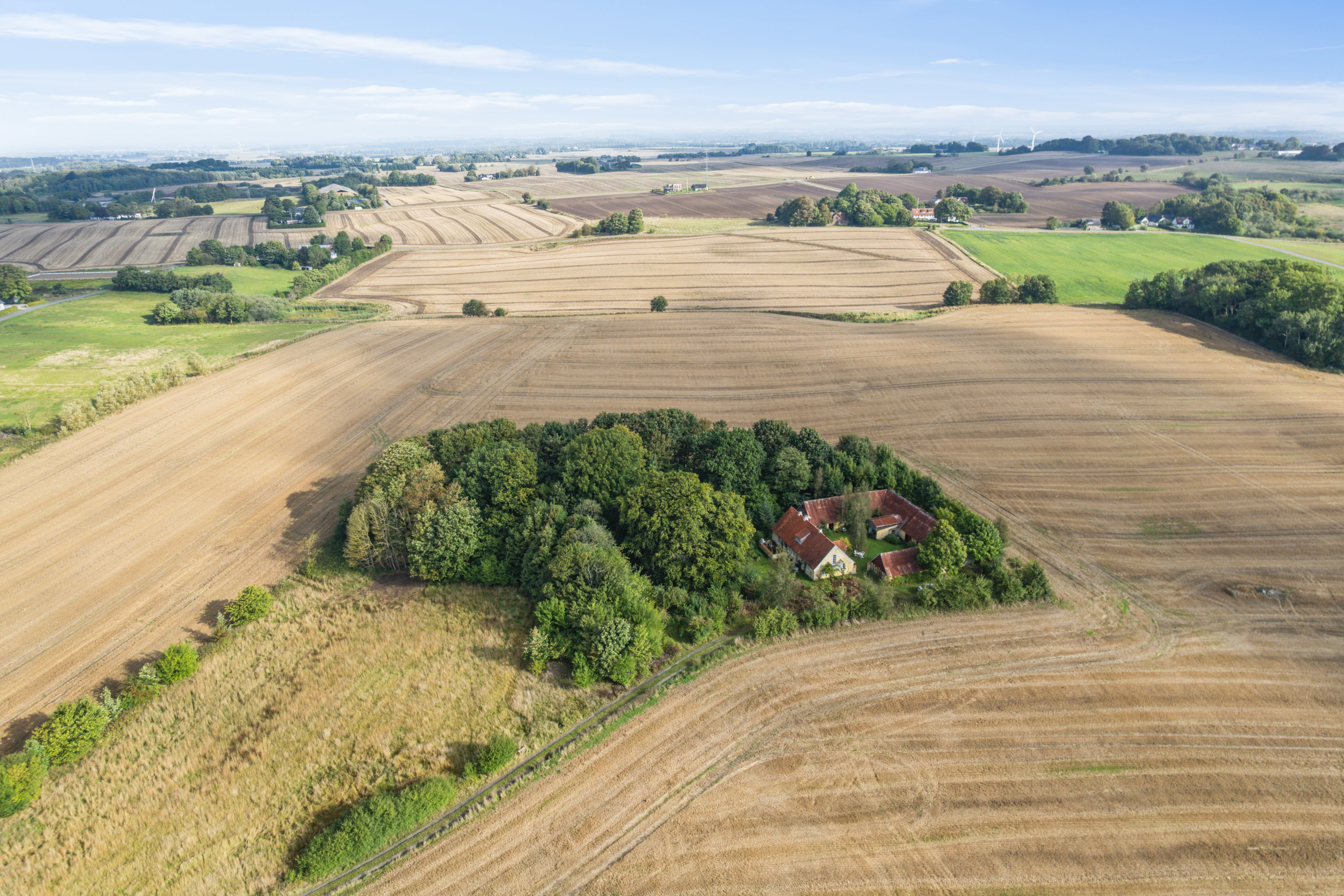 Miniaturebillede 2: luftfoto. Billede af Tronkærvej 50, 8530 Hjortshøj