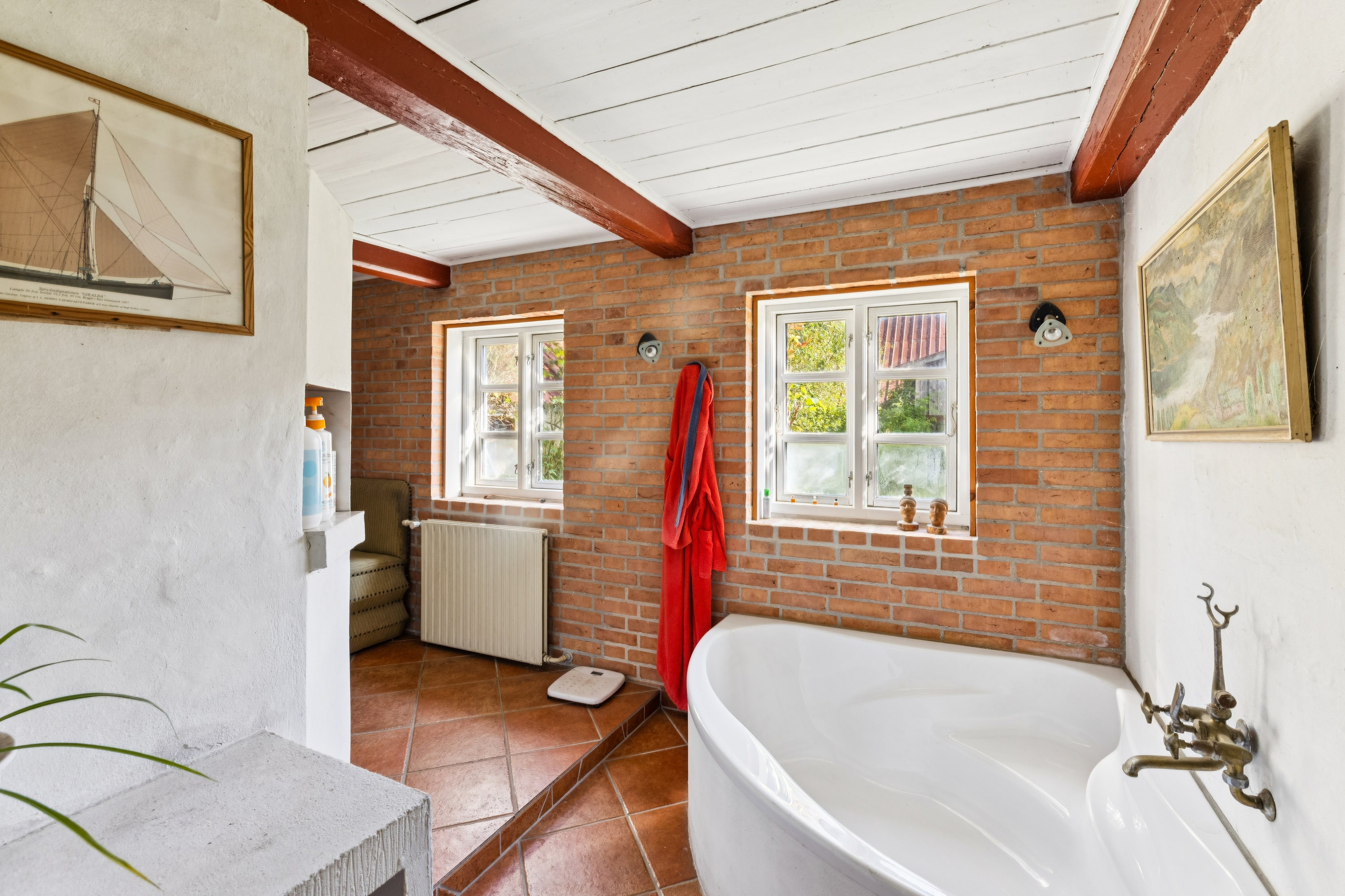 Fremhævet badeværelse billede i fuldskærmstilstand. Billede af Tronkærvej 50, 8530 Hjortshøj