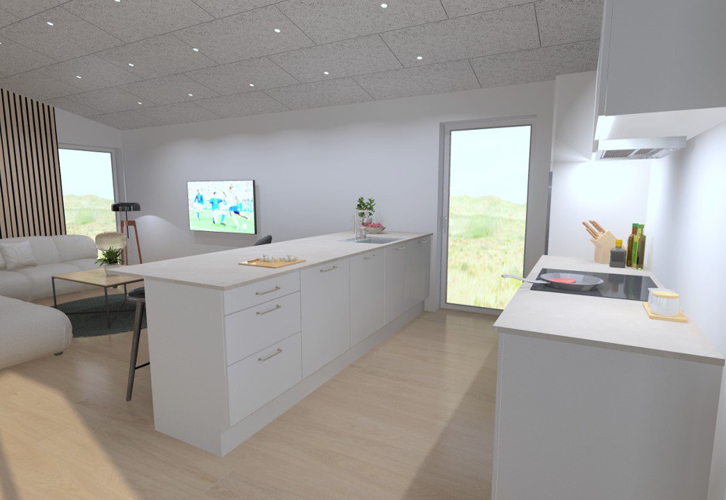 Fremhævet  billede i fuldskærmstilstand. Billede af Strandvænget 4, Vejlby, 7673 Harboøre