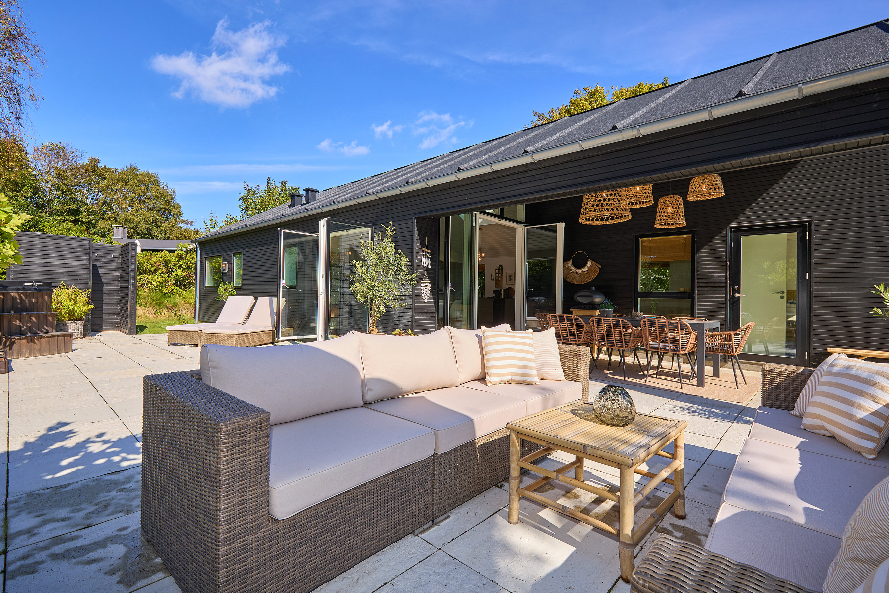 Fremhævet terrasse billede i fuldskærmstilstand. Billede af Åvej 6, Rågeleje, 3210 Vejby