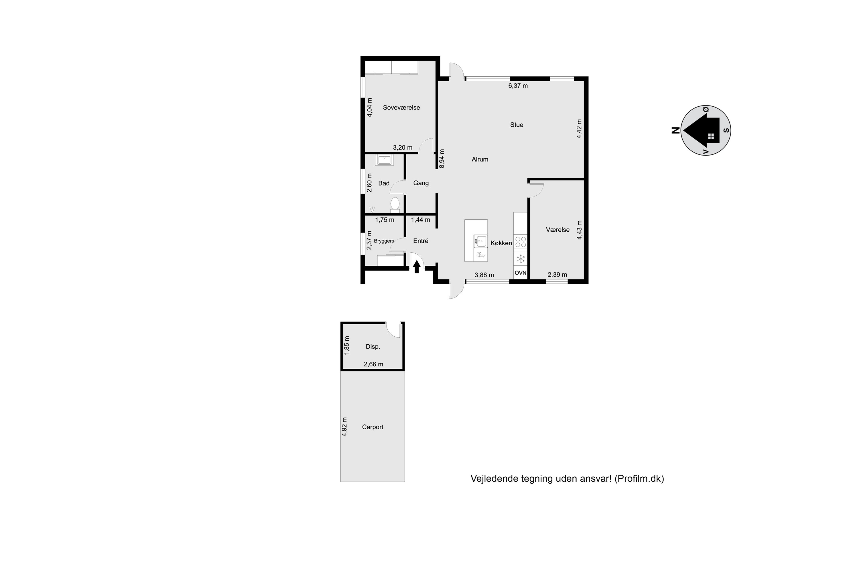 Plantegninger billede af Tavlund Allé 26, Lind, 7400 Herning