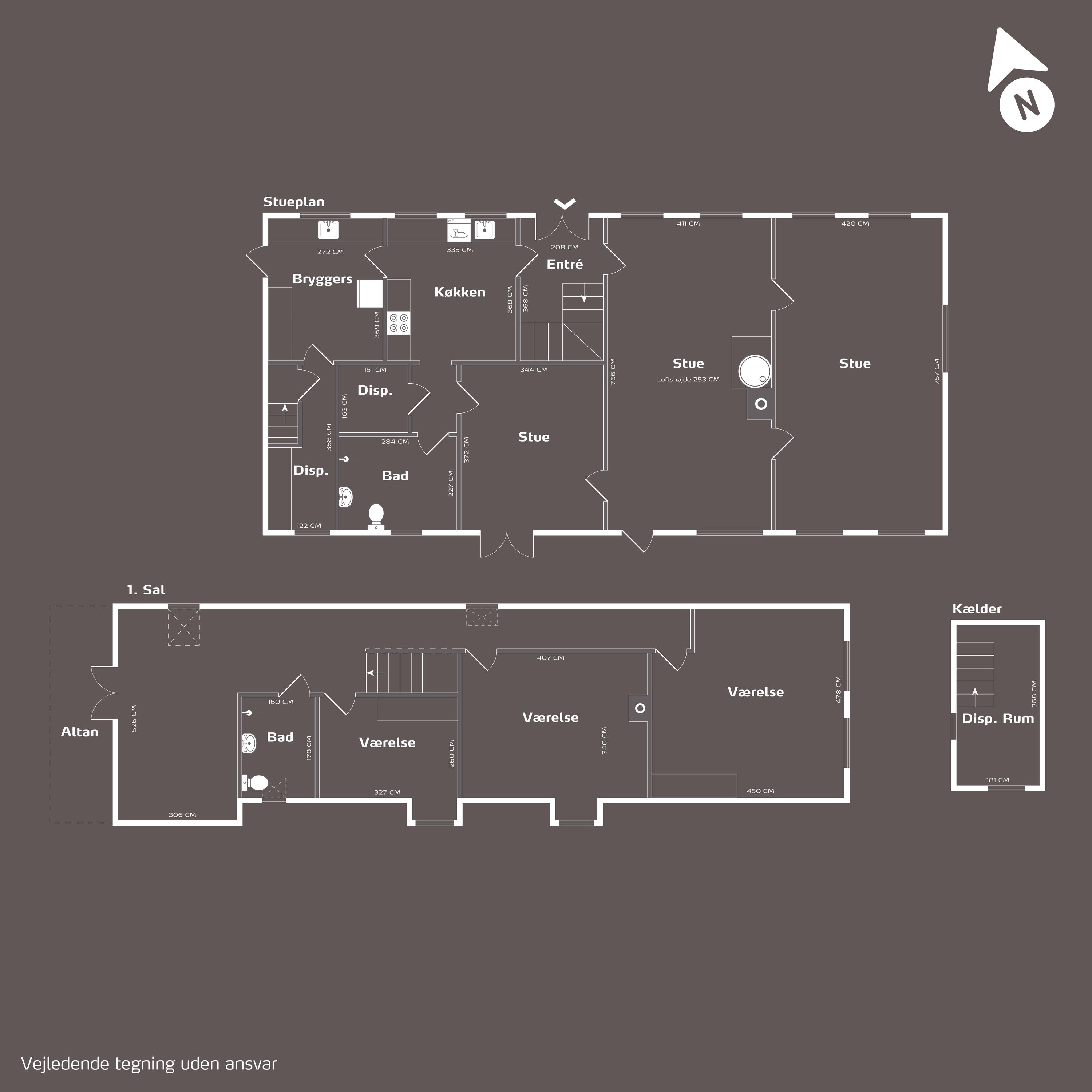 Plantegninger billede af Vindebyvej 34, Vindeby, 5900 Rudkøbing