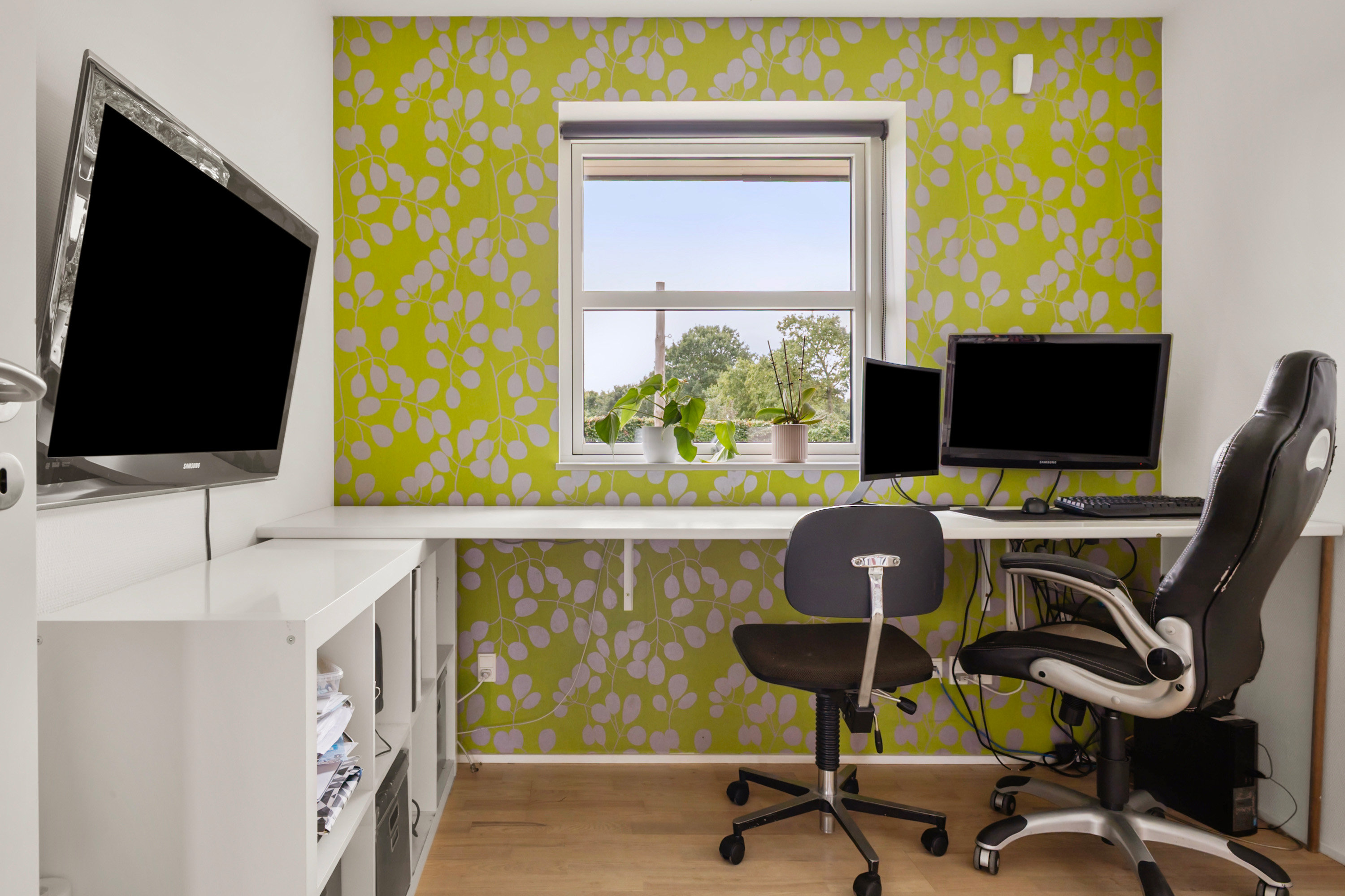 Fremhævet kontor billede i fuldskærmstilstand. Billede af Vestervang 65, 6650 Brørup