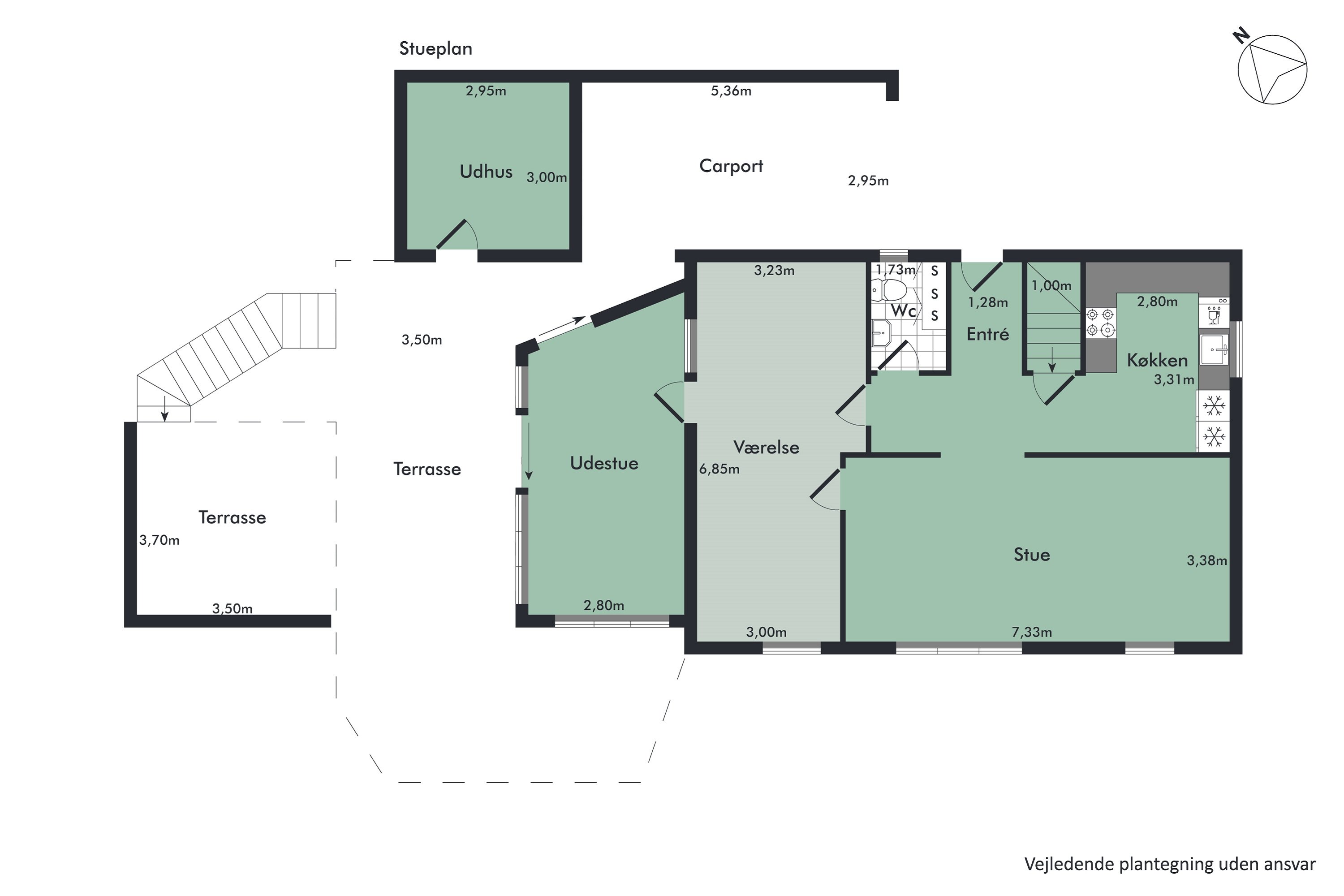 Plantegninger billede af Hegedalsvej 41, 9500 Hobro