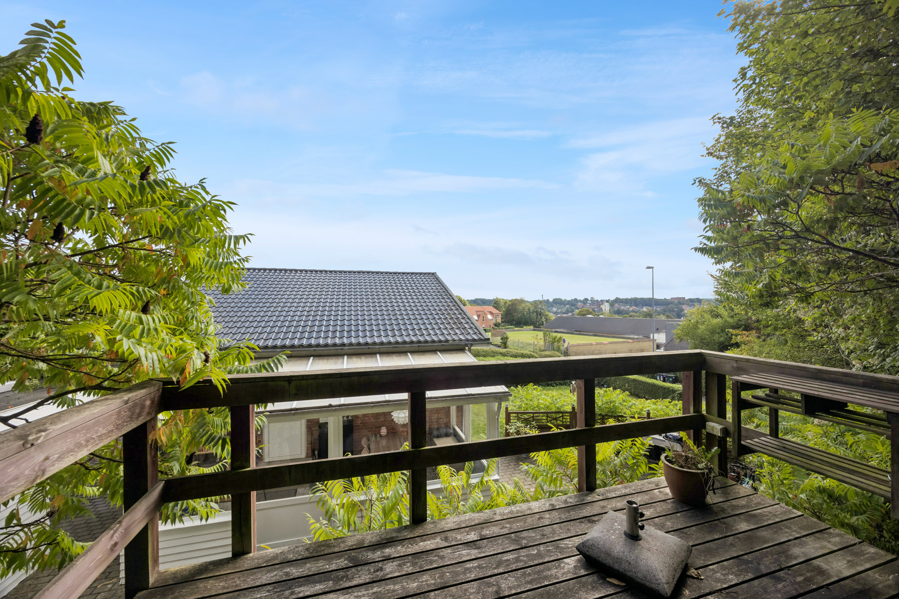 Fremhævet terrasse billede i fuldskærmstilstand. Billede af Hegedalsvej 41, 9500 Hobro