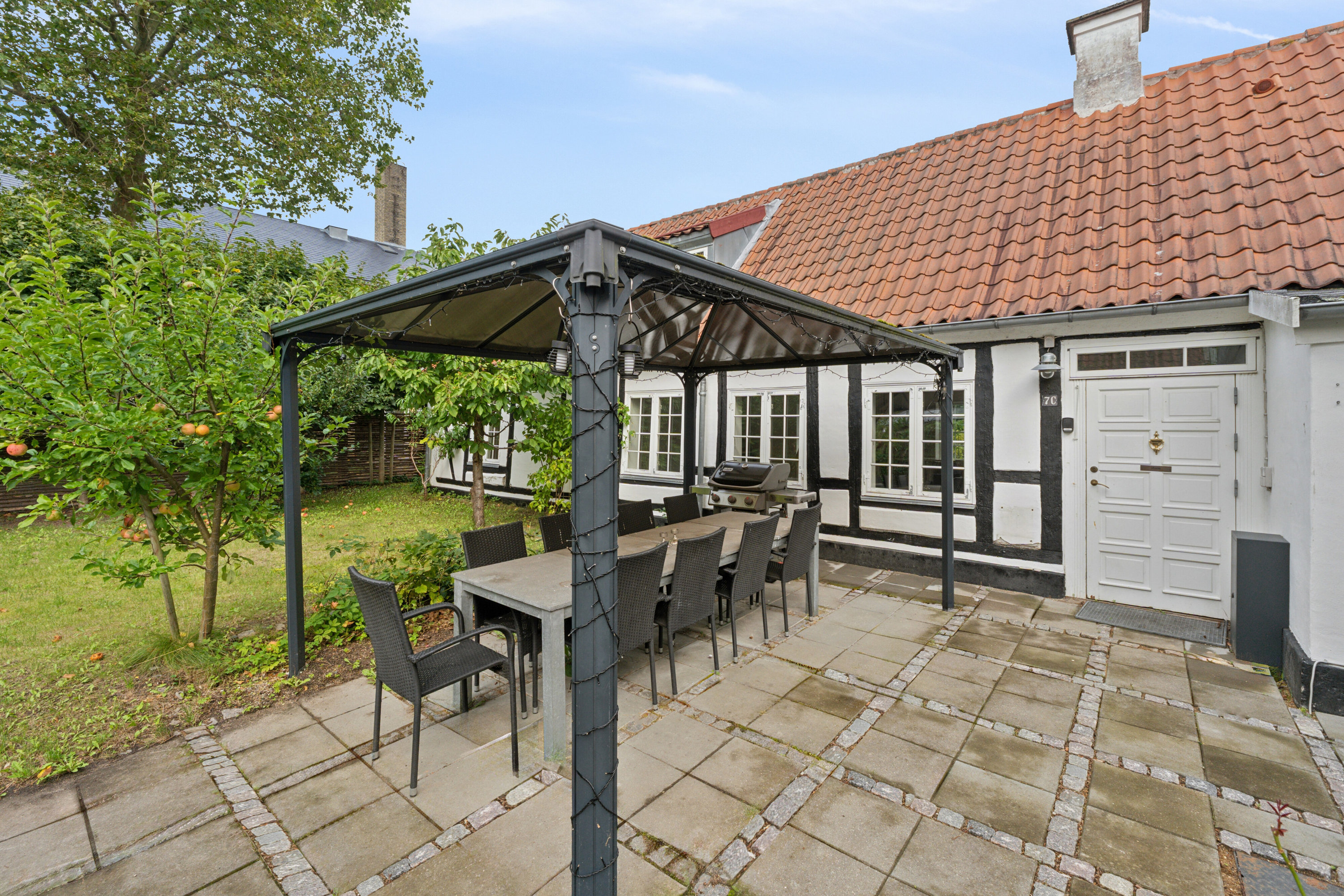 Fremhævet overdækket terrasse billede i fuldskærmstilstand. Billede af Asylgade 7C, 2800 Kongens Lyngby