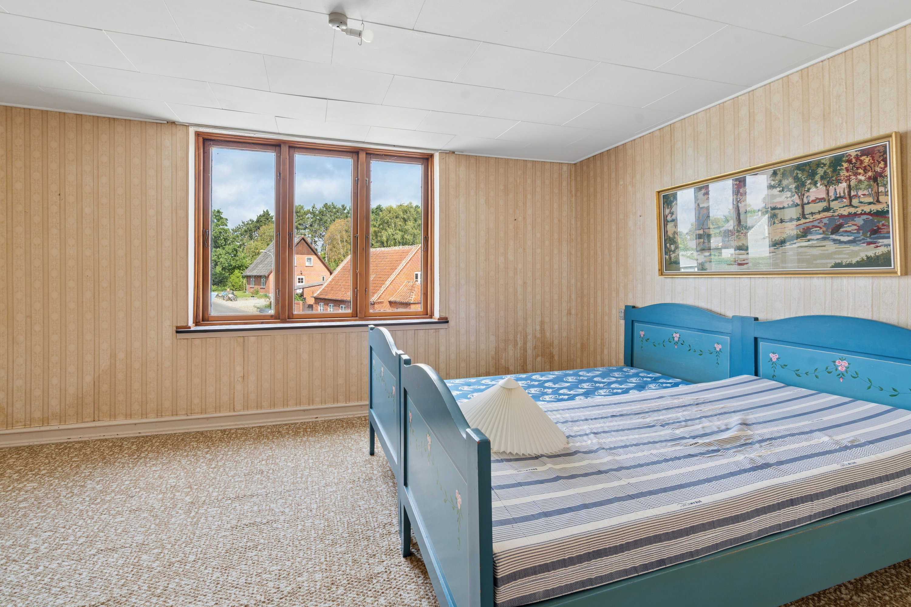 Fremhævet soveværelse billede i fuldskærmstilstand. Billede af Bygaden 28, Tullebølle, 5953 Tranekær