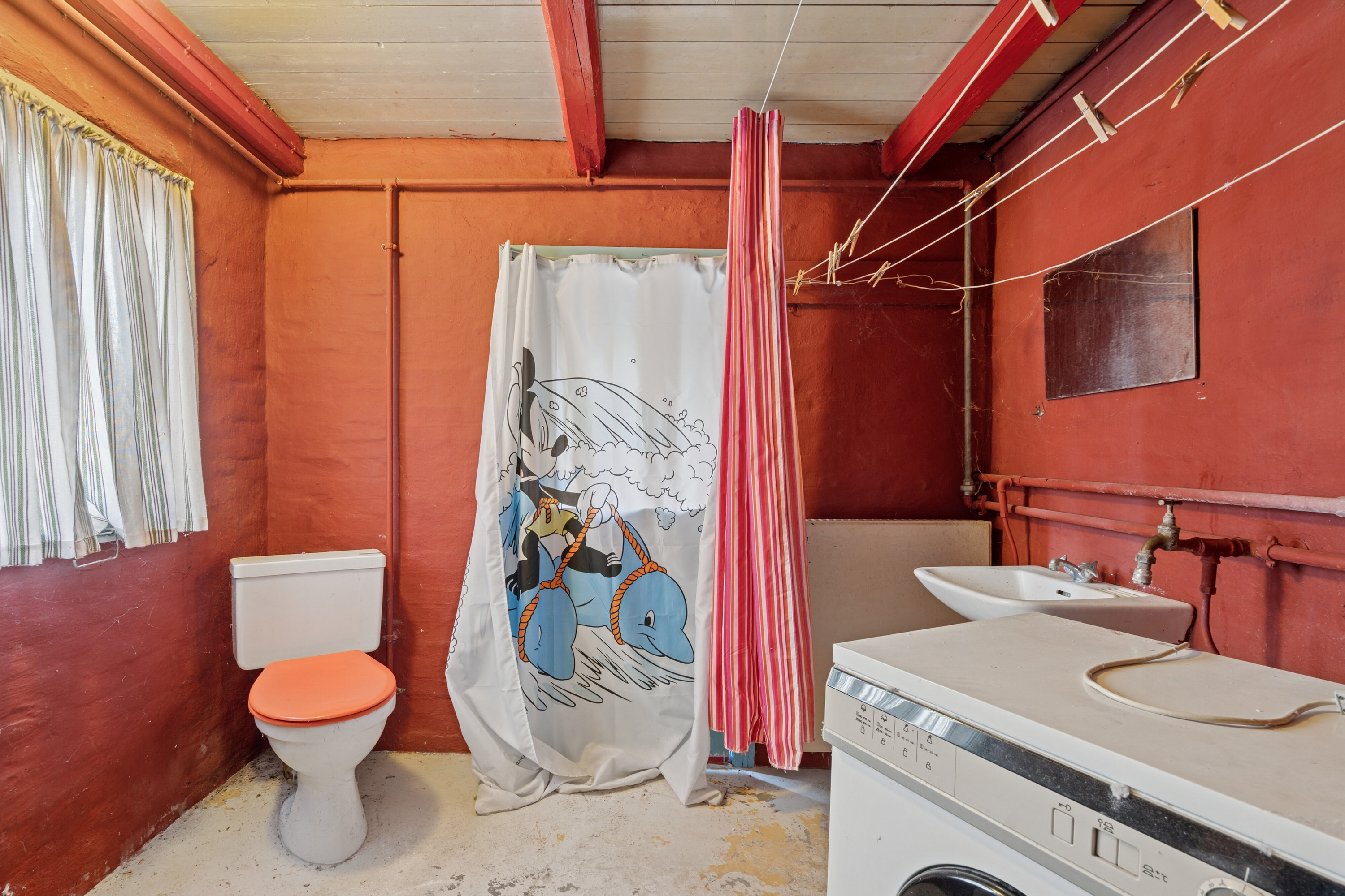 Fremhævet badeværelse billede i fuldskærmstilstand. Billede af Bygaden 28, Tullebølle, 5953 Tranekær