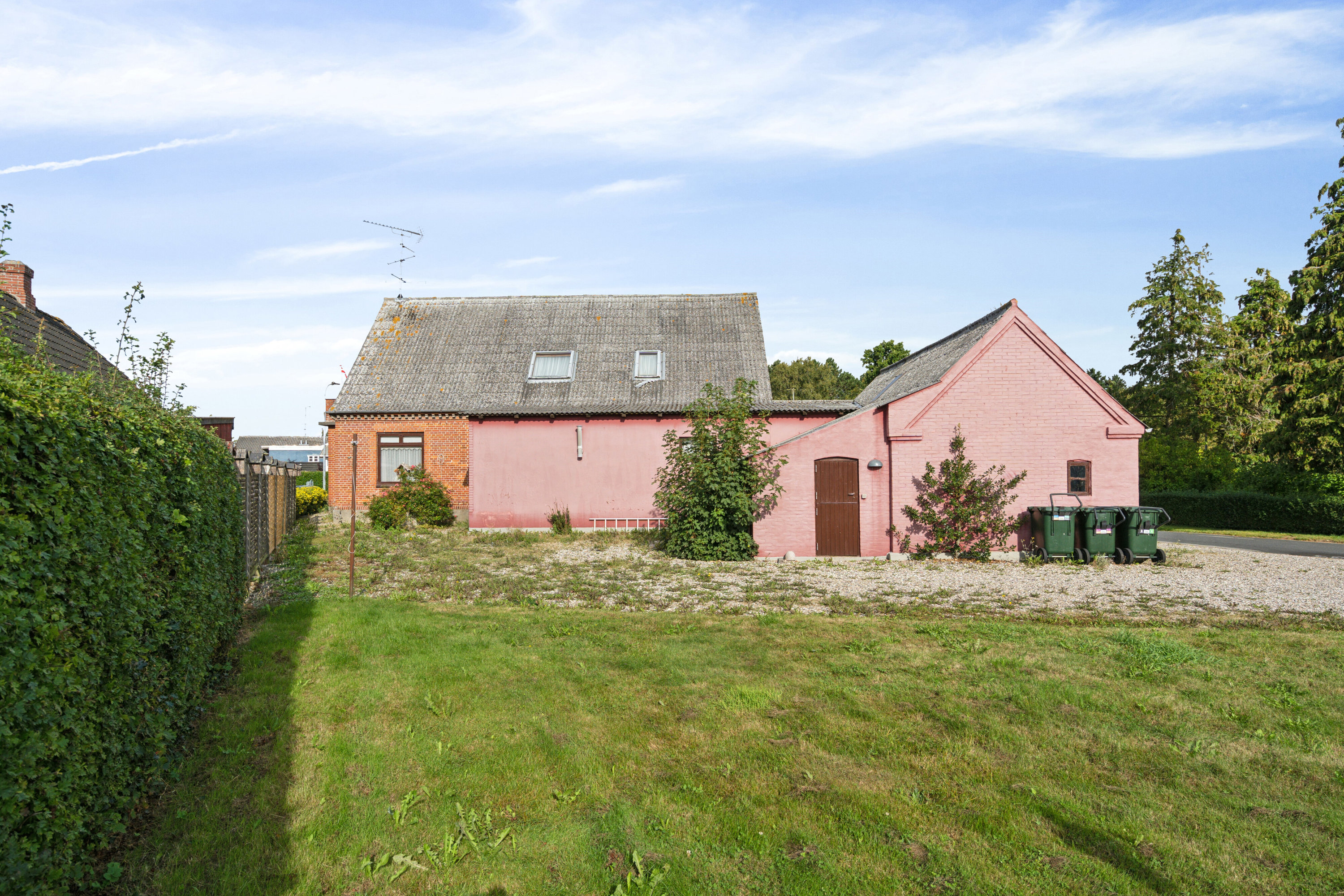 Miniaturebillede 2: set fra haven. Billede af Bygaden 28, Tullebølle, 5953 Tranekær