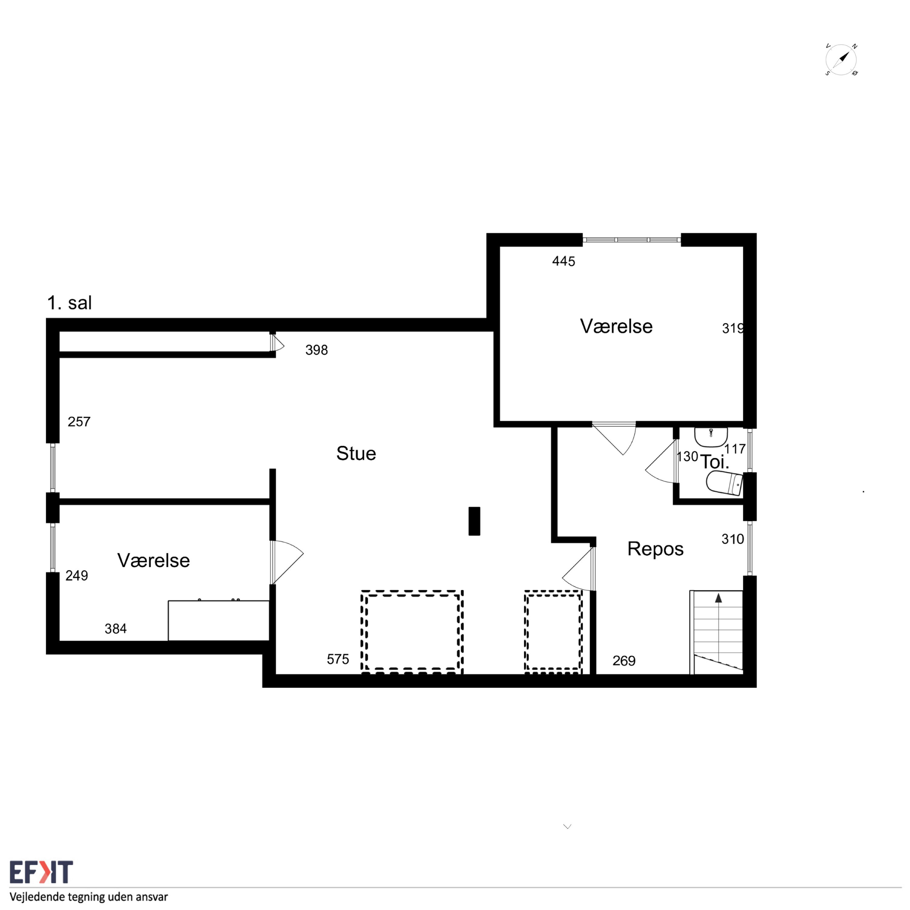 Plantegninger billede af Bygaden 28, Tullebølle, 5953 Tranekær