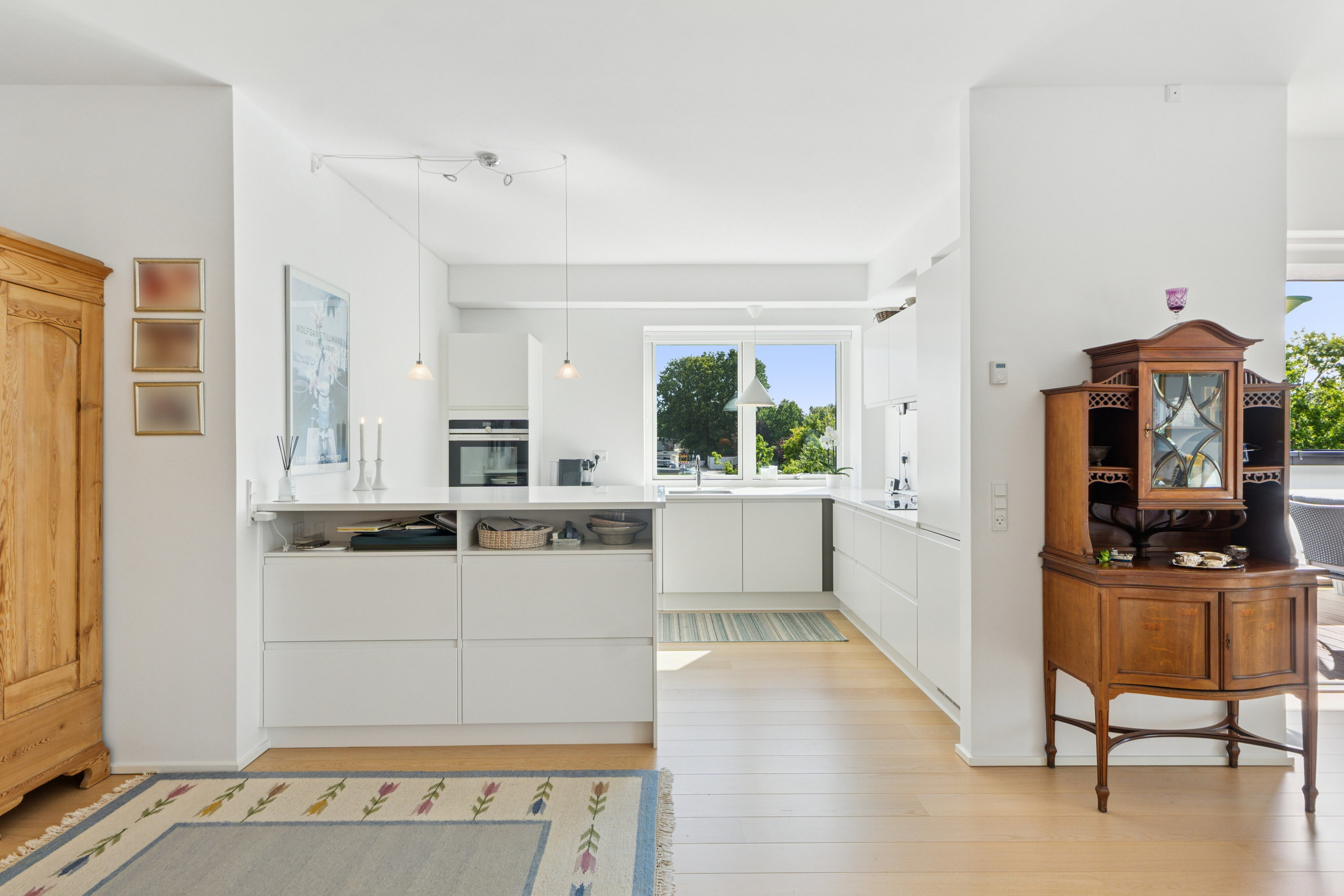 Fremhævet køkken billede i fuldskærmstilstand. Billede af Skovridergårdsvej 60B, 1. 5., 2830 Virum